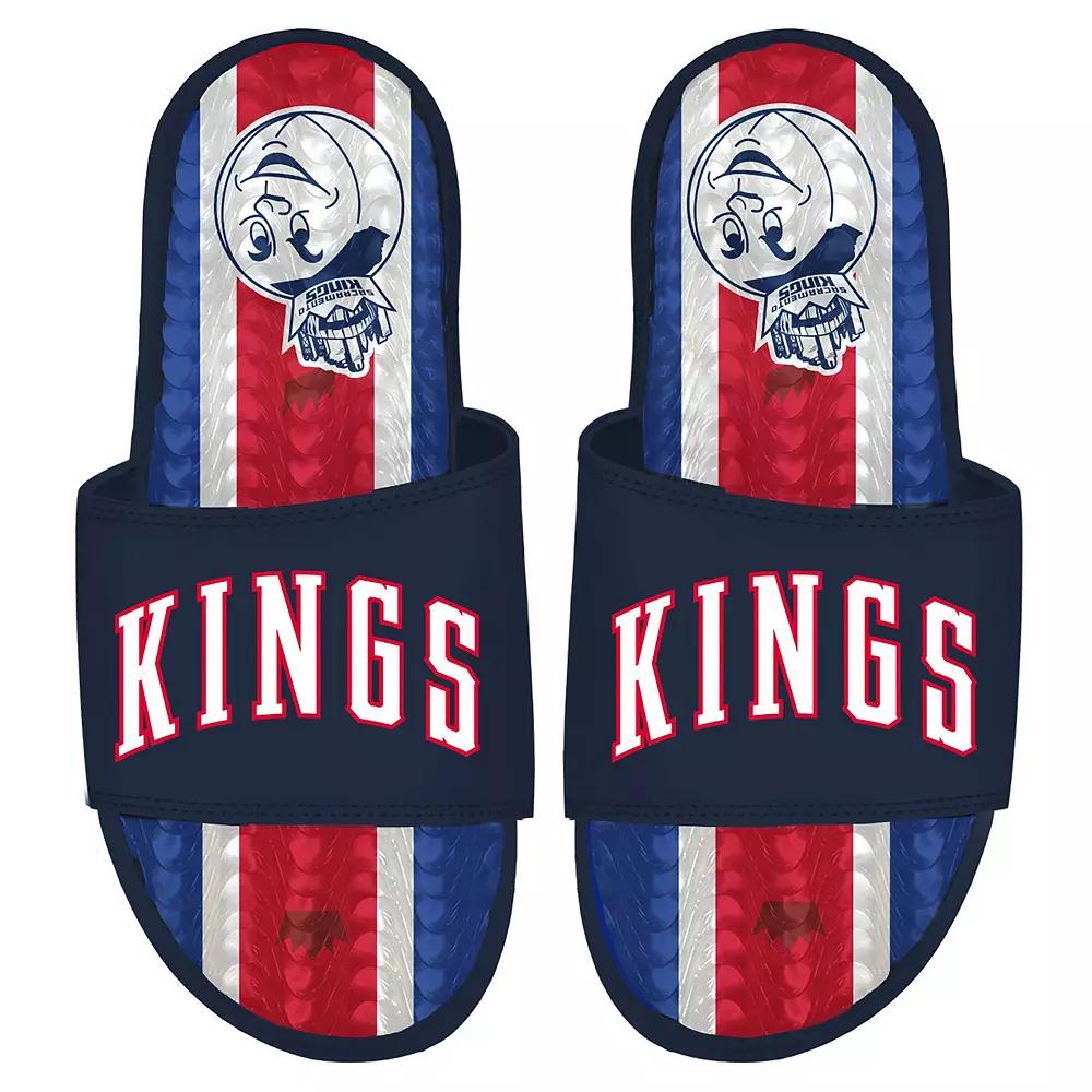 Men's ISlide Sacramento Kings 2024/25 City Edition Gel Slide Sandals, Size: 10, Kng Blue Product Image