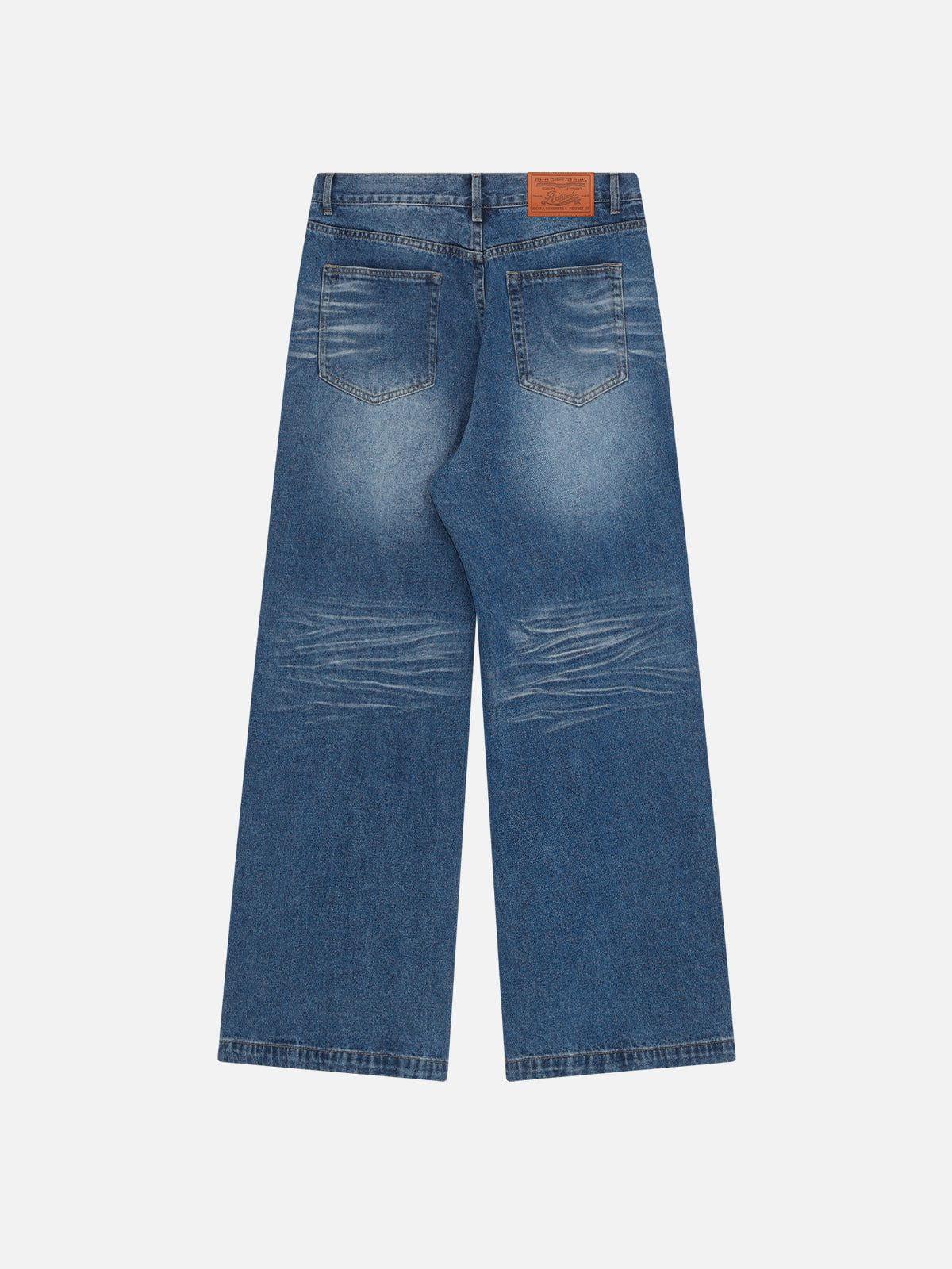 Aelfric Eden Baggy  Folds Jeans Product Image