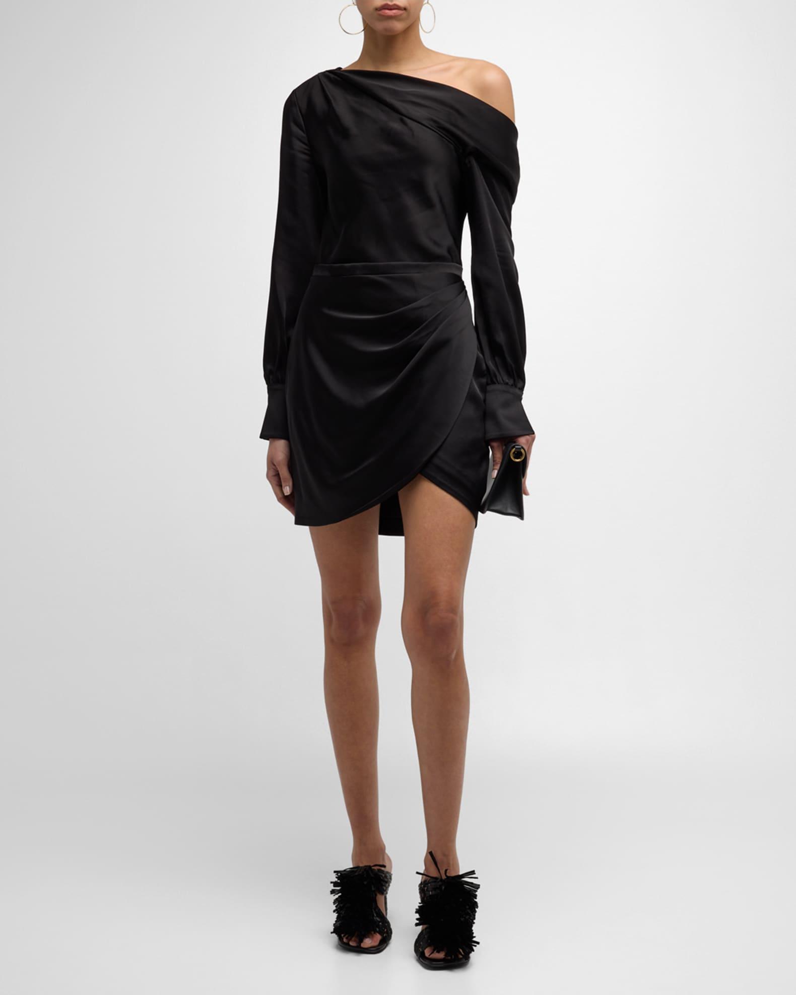 Womens Cameron Asymmetrical Minidress Product Image