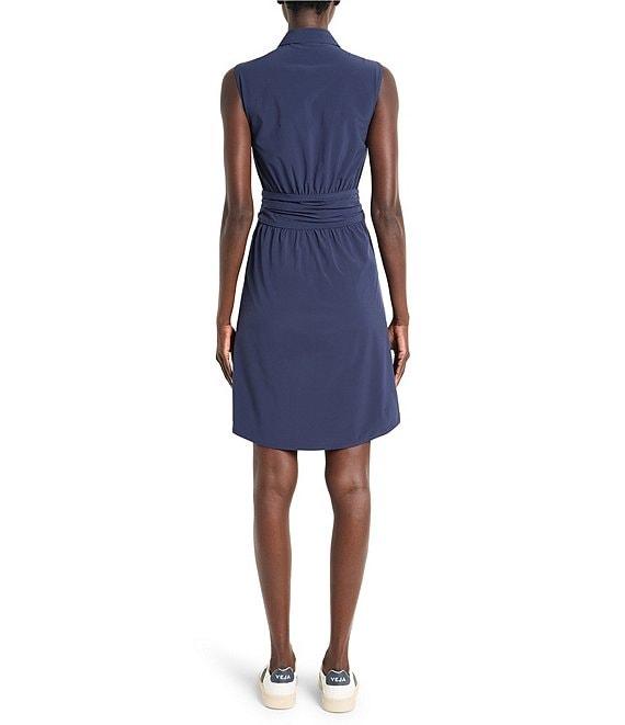 NIC + ZOE Active Tech Stretch Collar Neck Sleeveless Dress Product Image