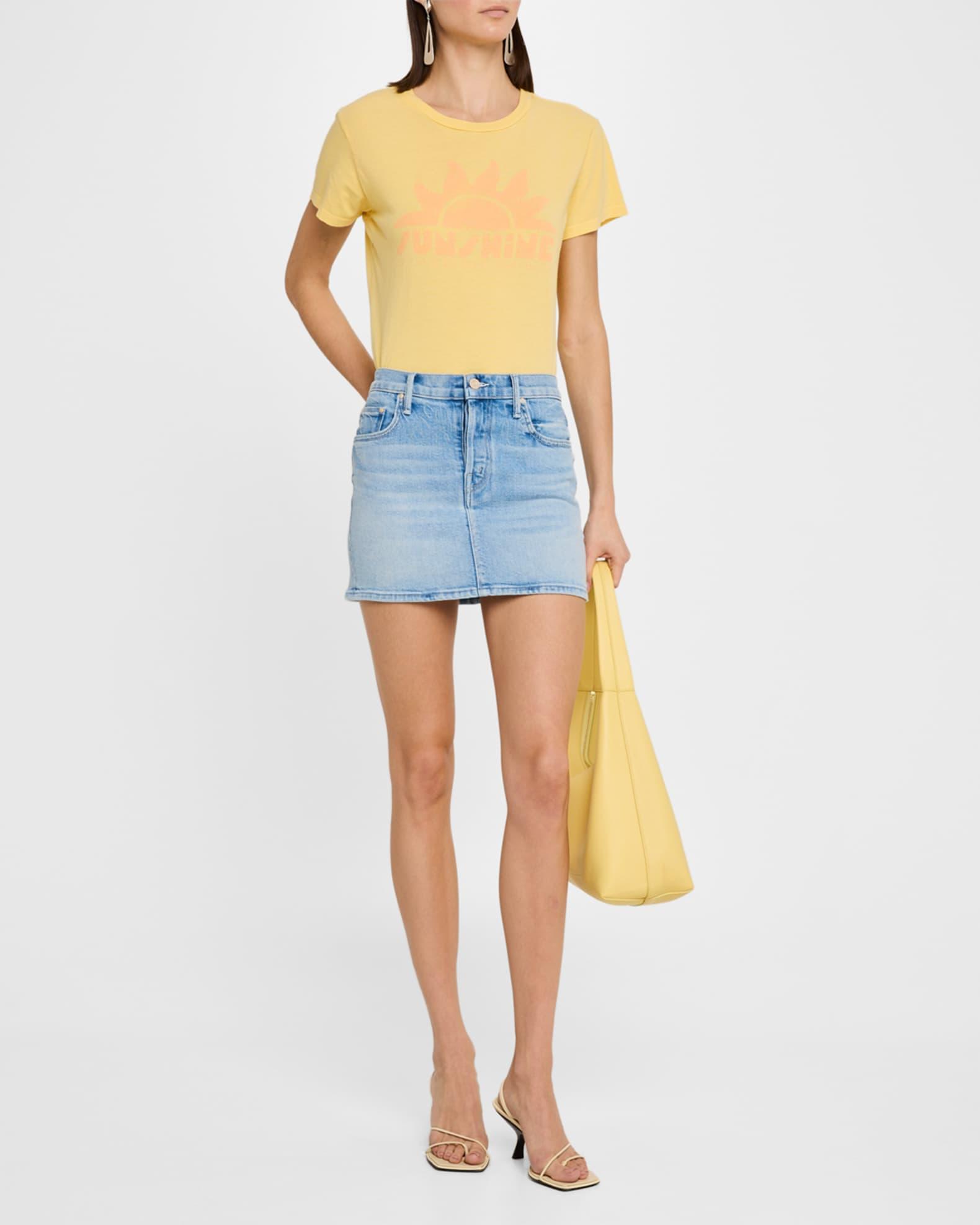 The Vagabond Denim Mini Skirt Product Image
