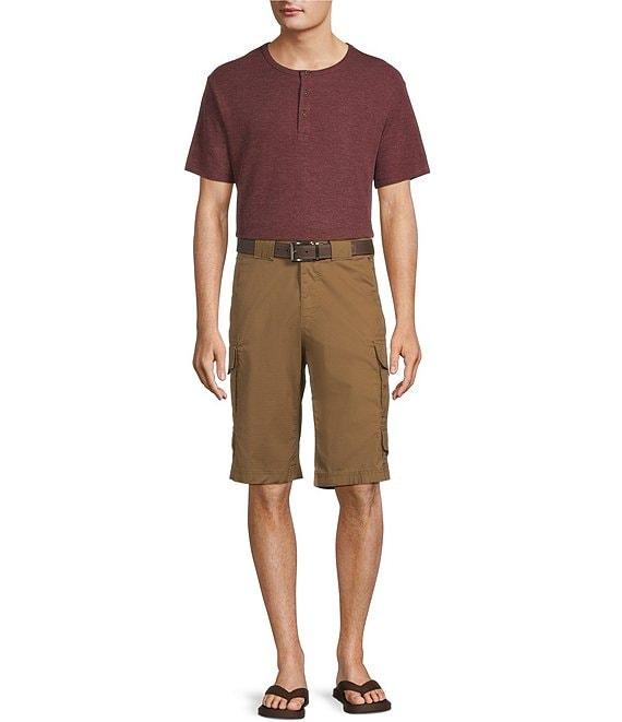 Roundtree & Yorke Classic Fit 13#double; Inseam Cargo Shorts Product Image