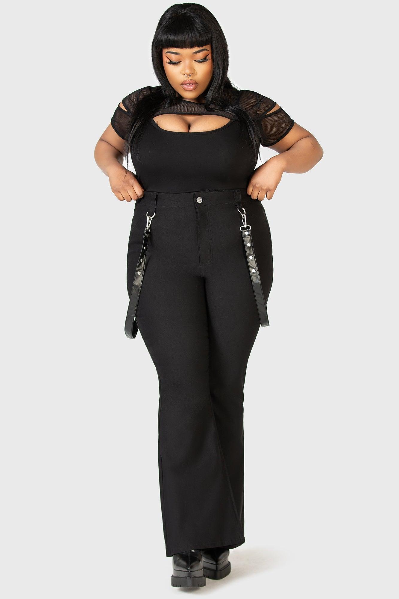Cutout Bondage Trousers Female Product Image
