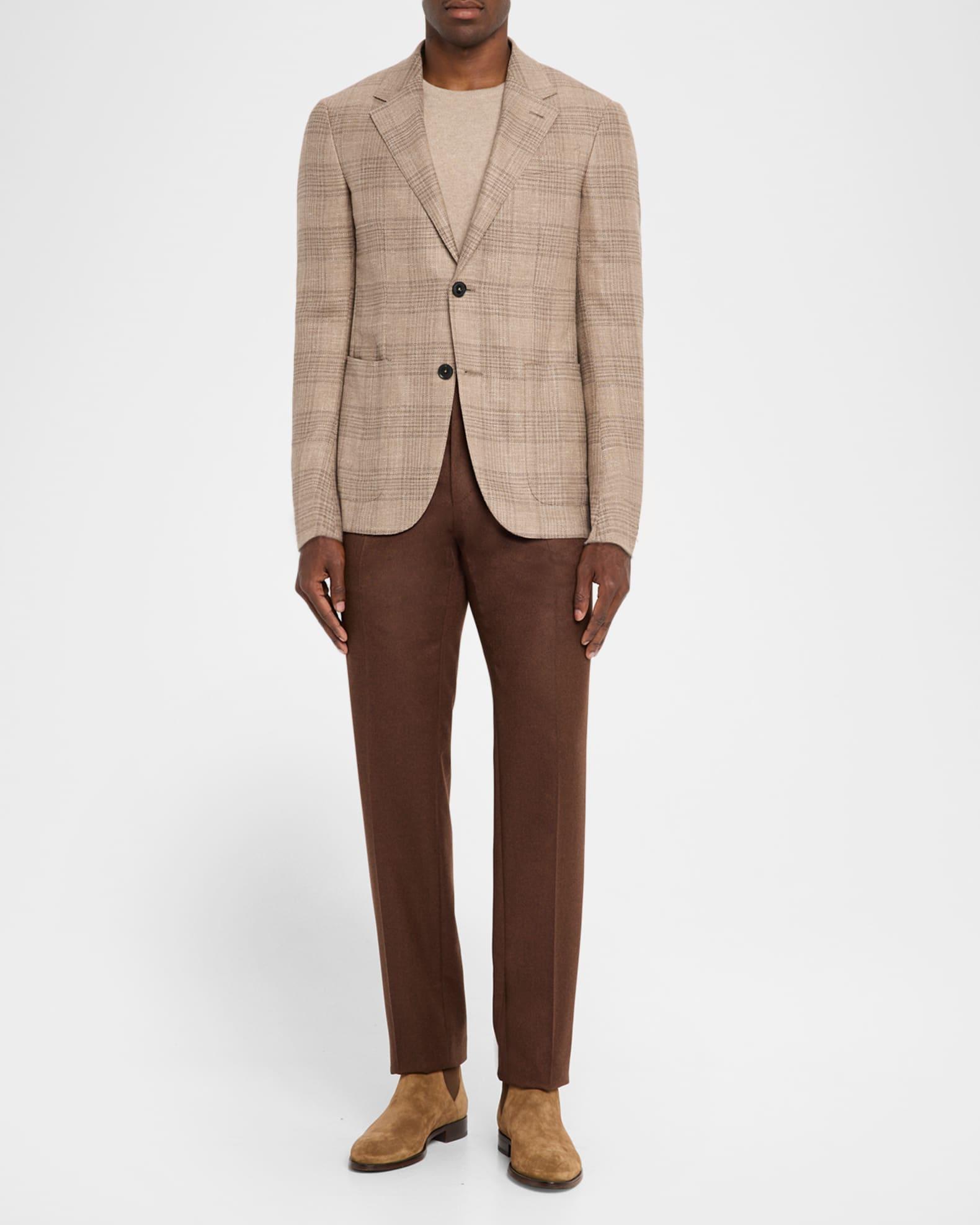 Men's Winter Crossover Large Plaid Sport Coat Product Image