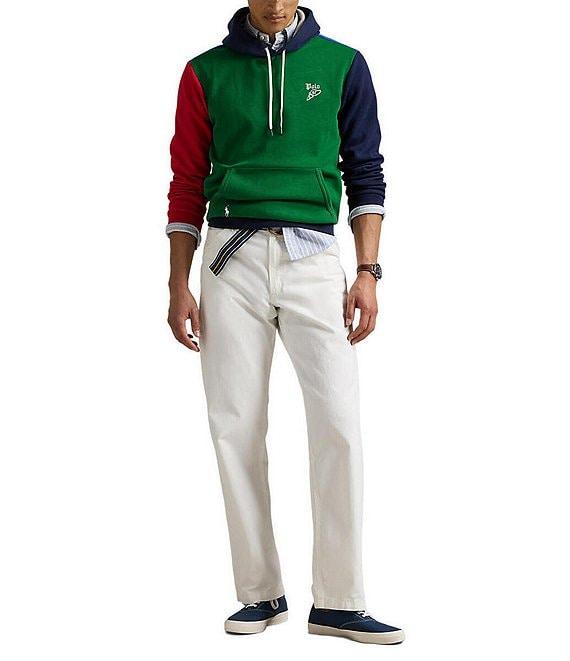 Polo Ralph Lauren Color Block Double-Knit Mesh Hoodie Product Image