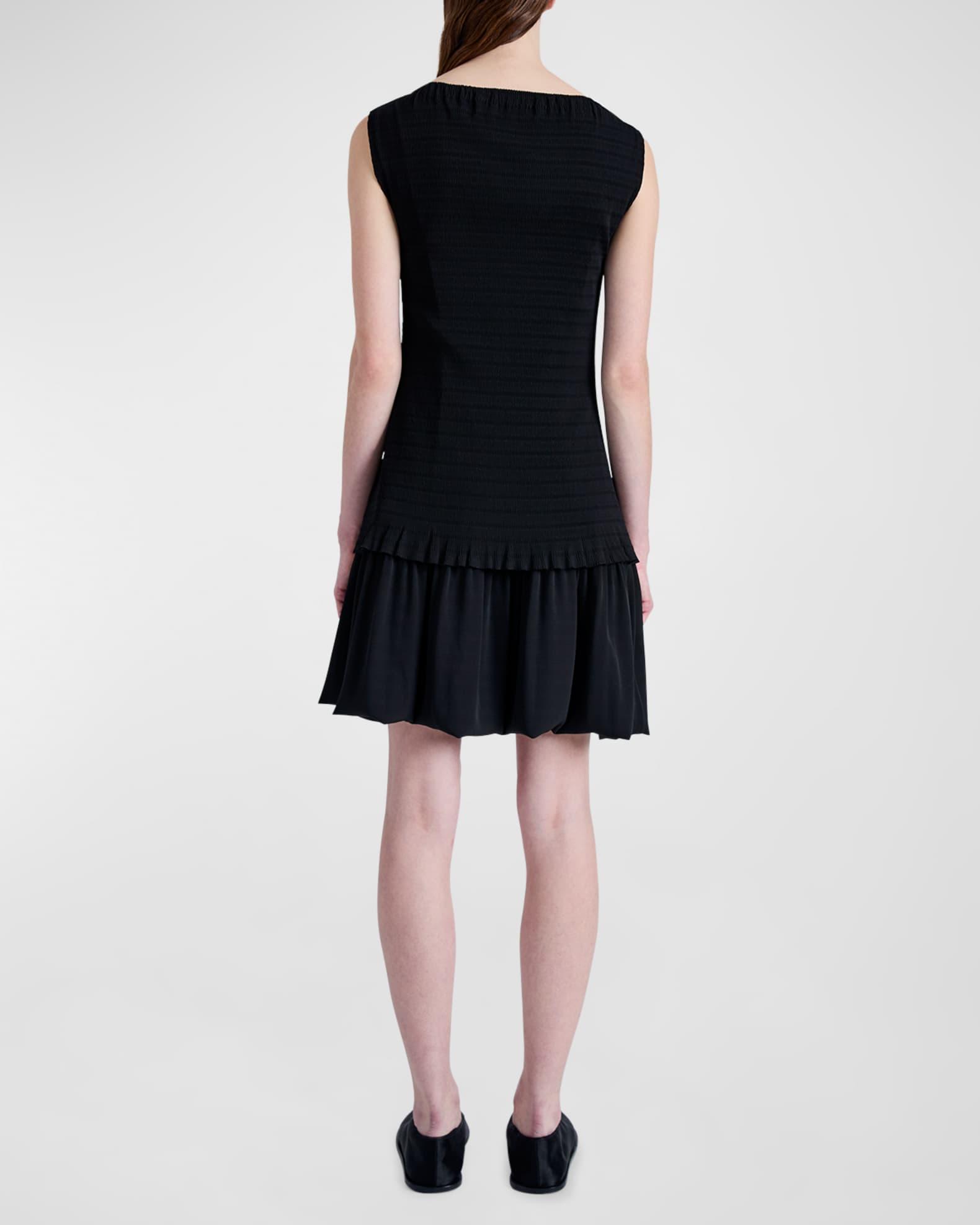Martine Sleeveless Bubble Hem Mini Dress Product Image