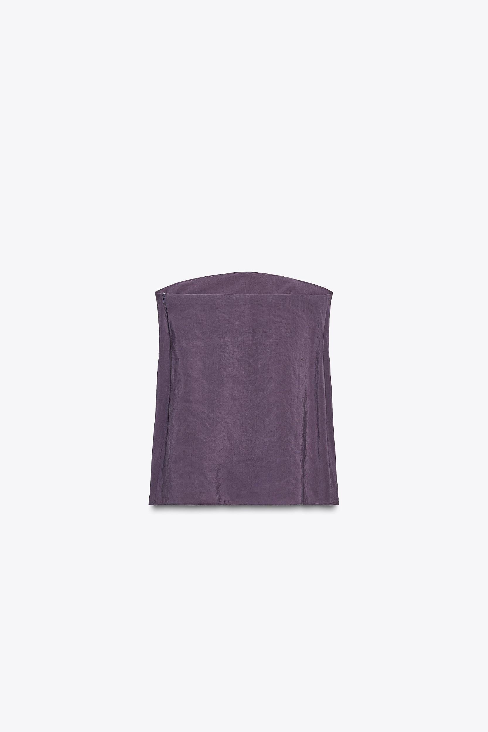 FLOWY STRAPLESS TOP Product Image