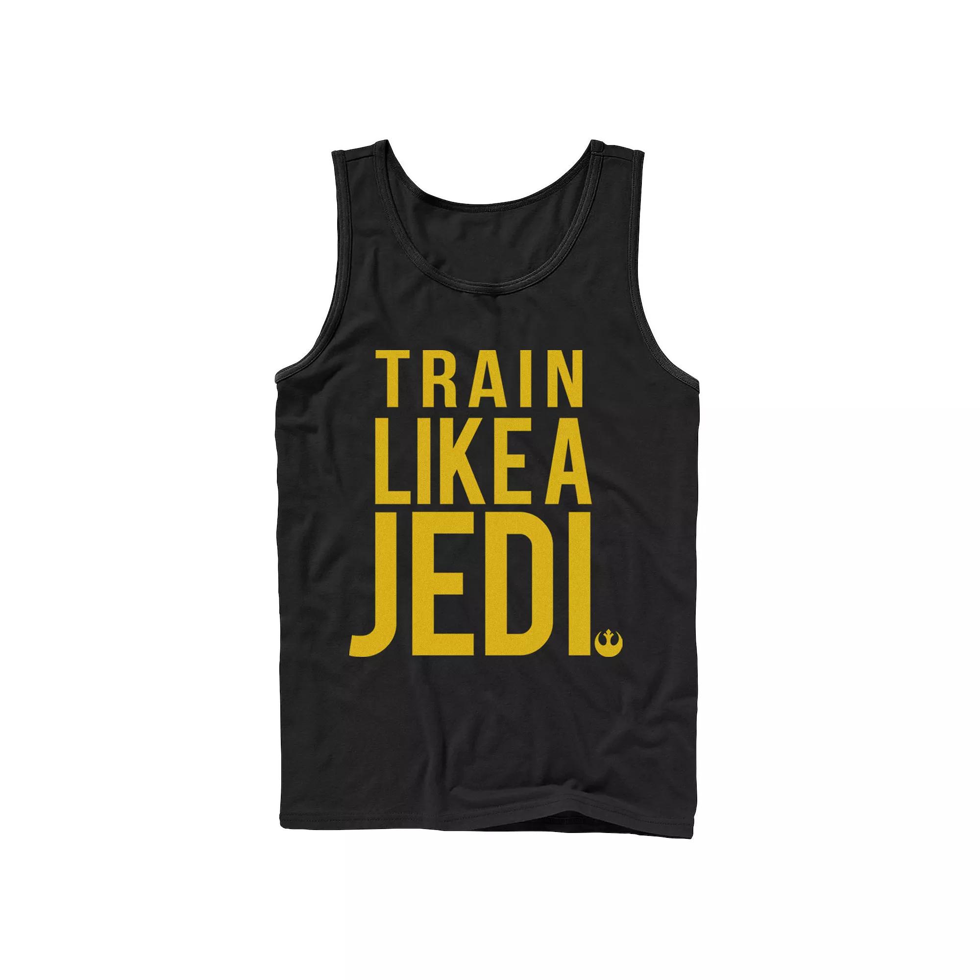 Men's Star Wars Train Like A Jedi Tank Top,  Product Image