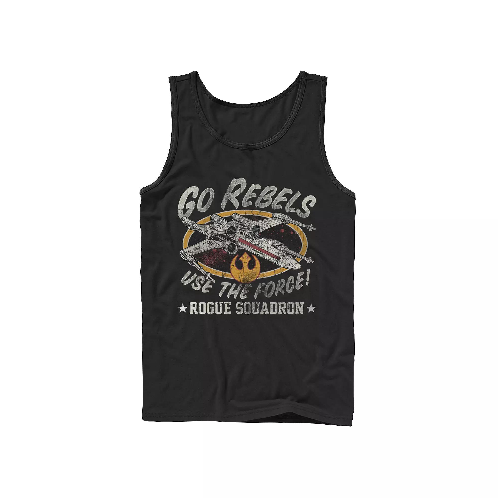 Men's Star Wars Team Rebel Rogue Squadron Tank Top,  Product Image