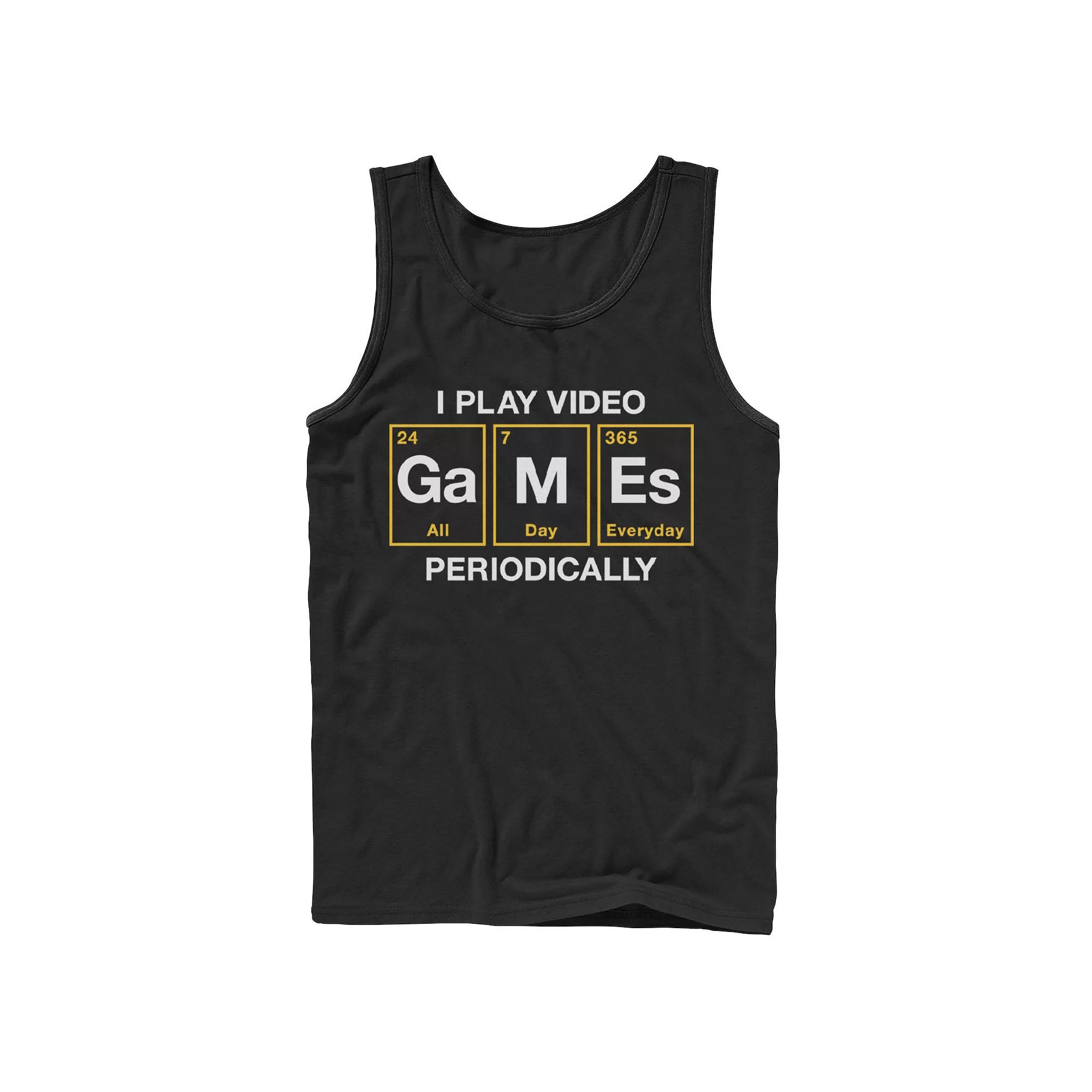 Men's Periodic Gamer Tank Top,  Product Image