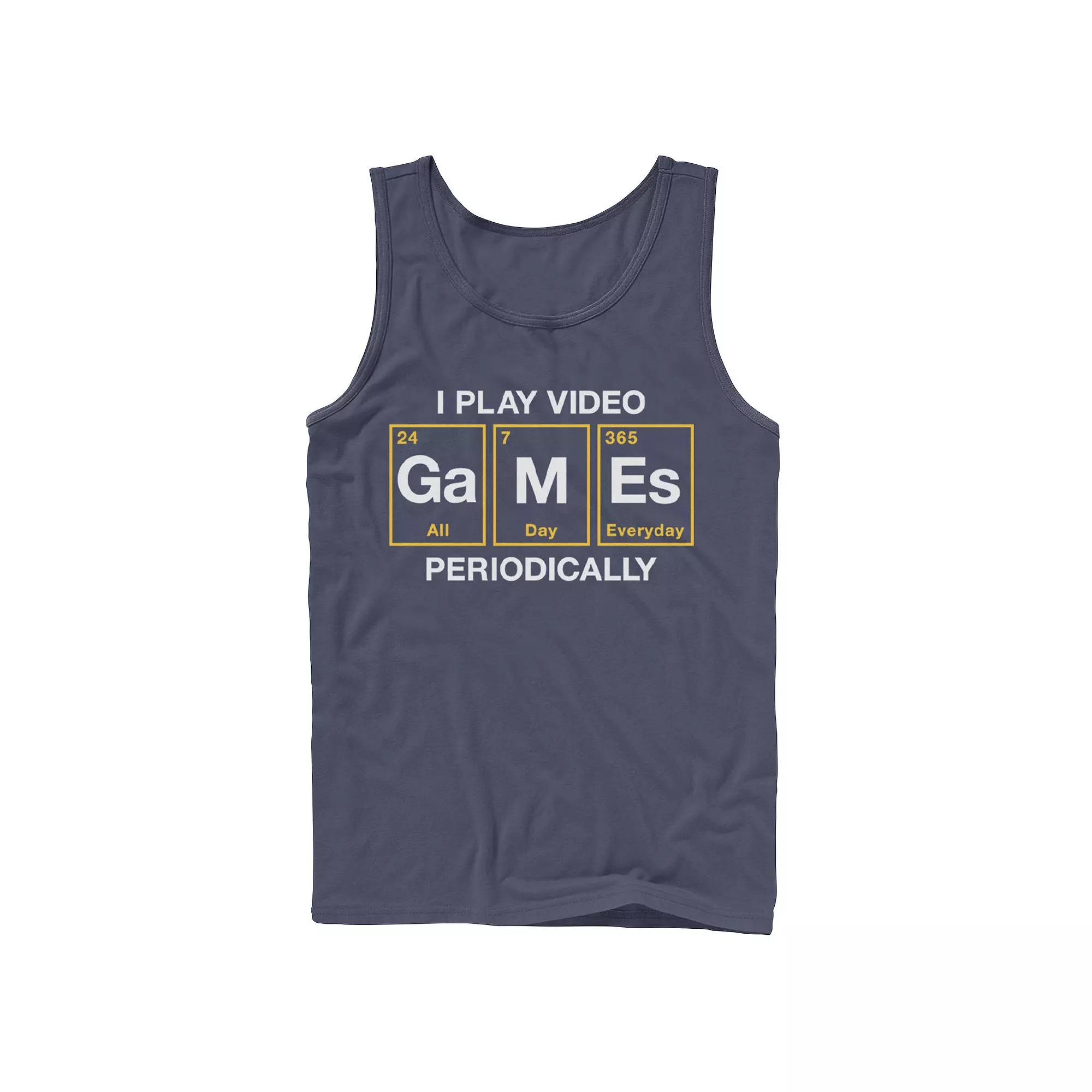 Men's Periodic Gamer Tank Top,  Product Image