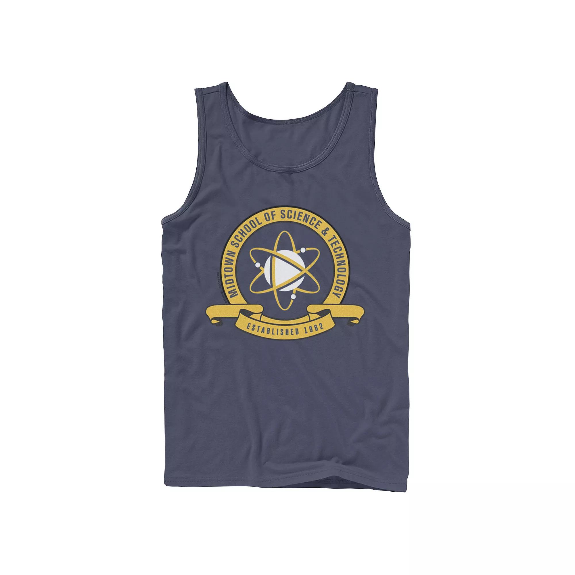 Men's Rocket Power Retro Triangle Logo Graphic Tank Top,  Product Image