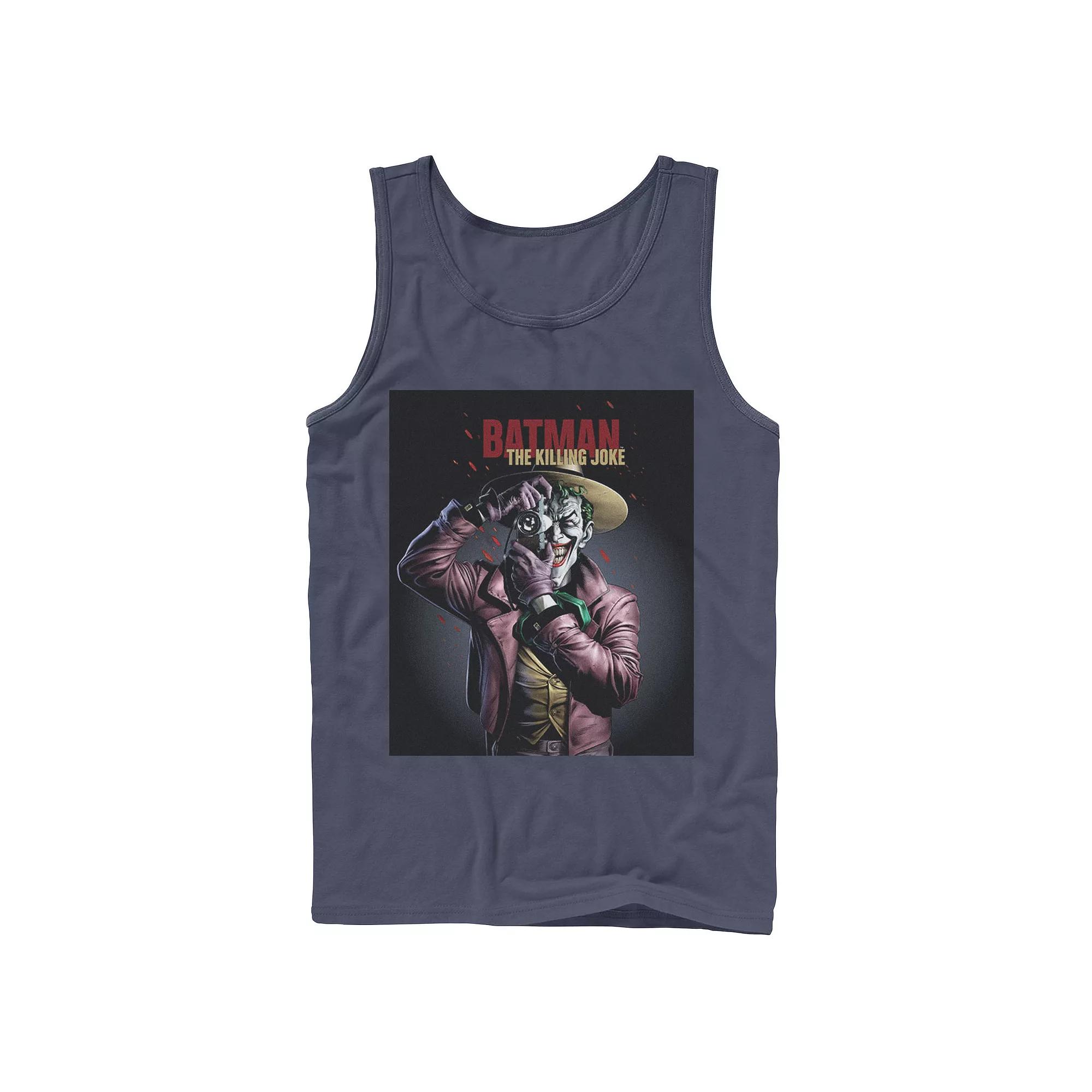 Men's DC Comics Batman The Killing Joke Joker Poster Tank Top,  Product Image