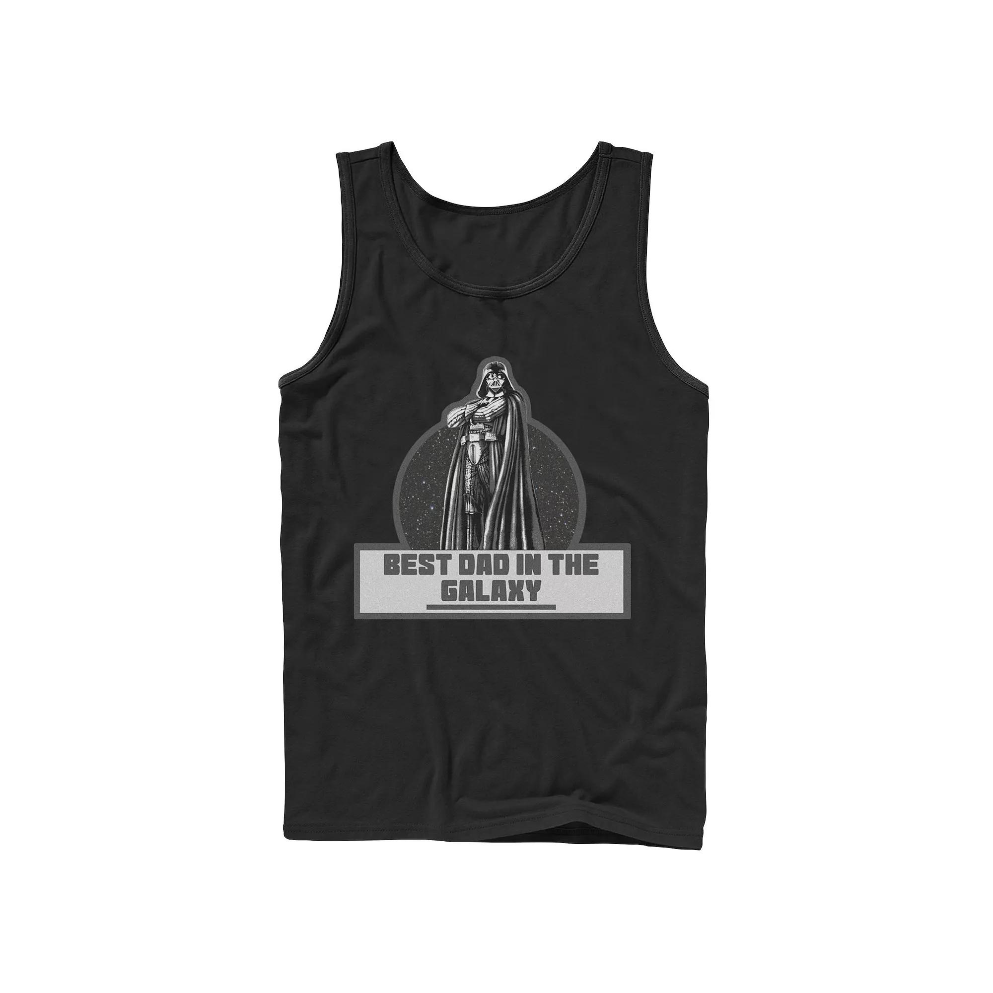 Men's Star Wars Galaxy Dad Tank Top,  Product Image