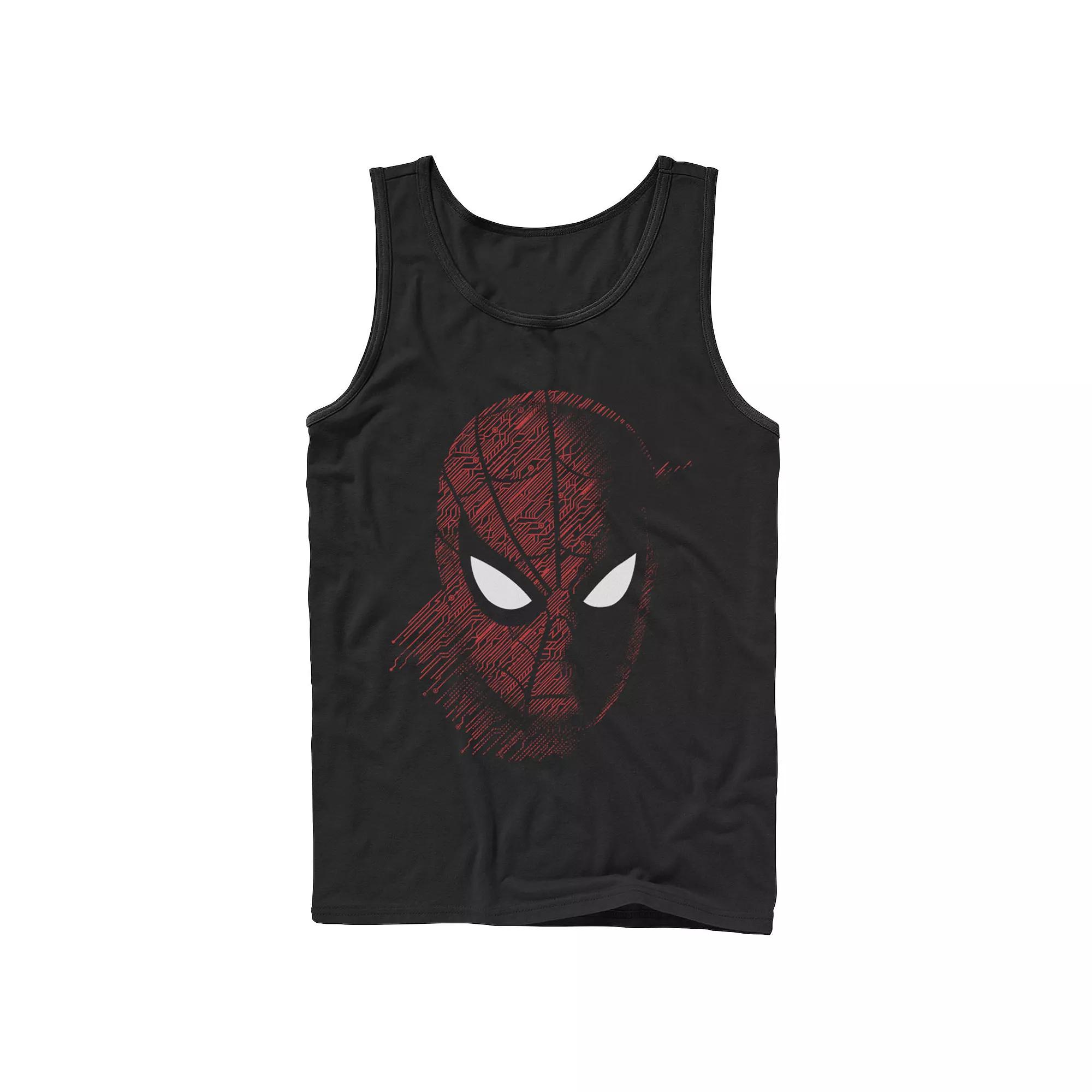 Men's DC Comics Batman Modern Chest Text Logo Tank Top,  Product Image