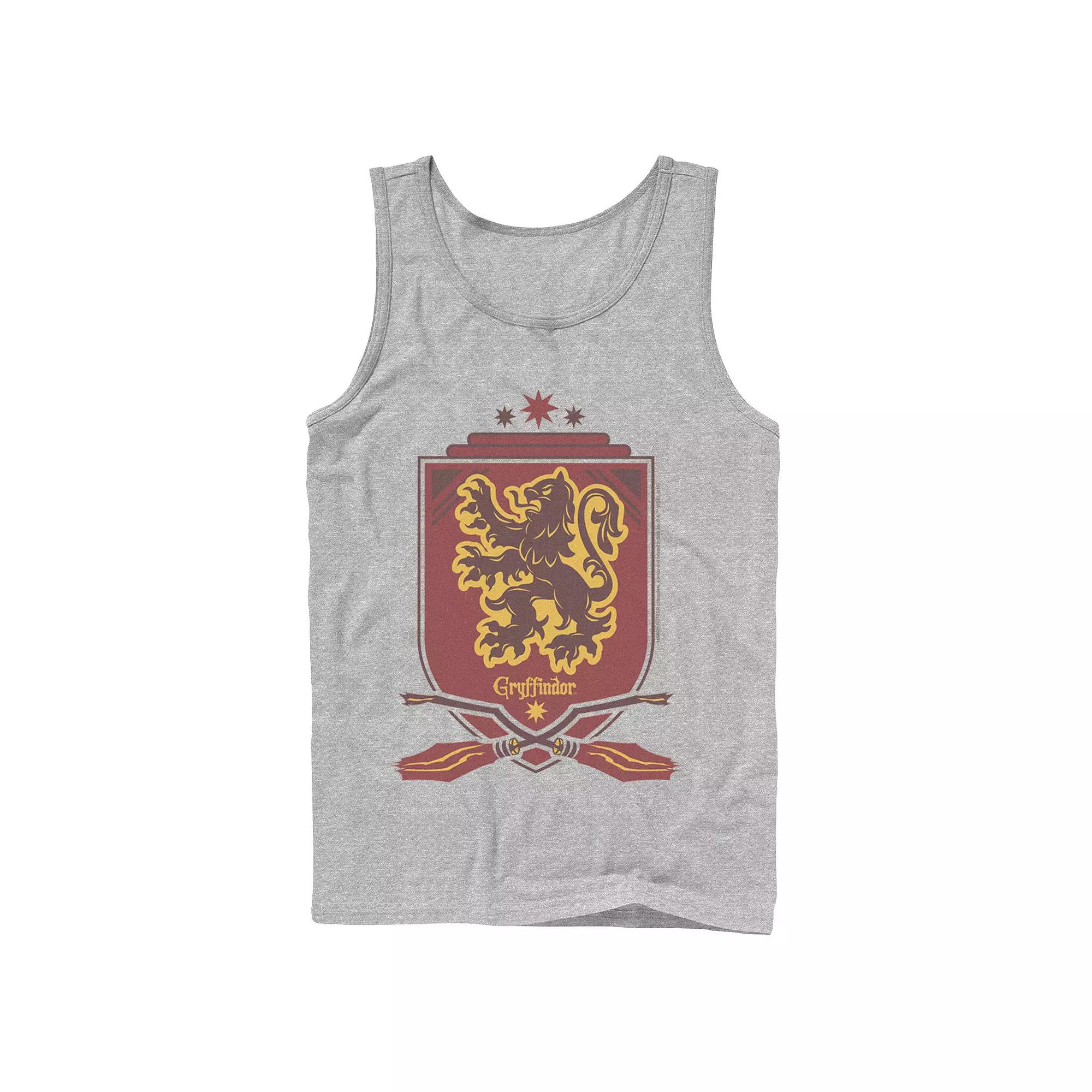 Men's Harry Potter Gryffindor Quidditch Shield Tank Top,  Product Image