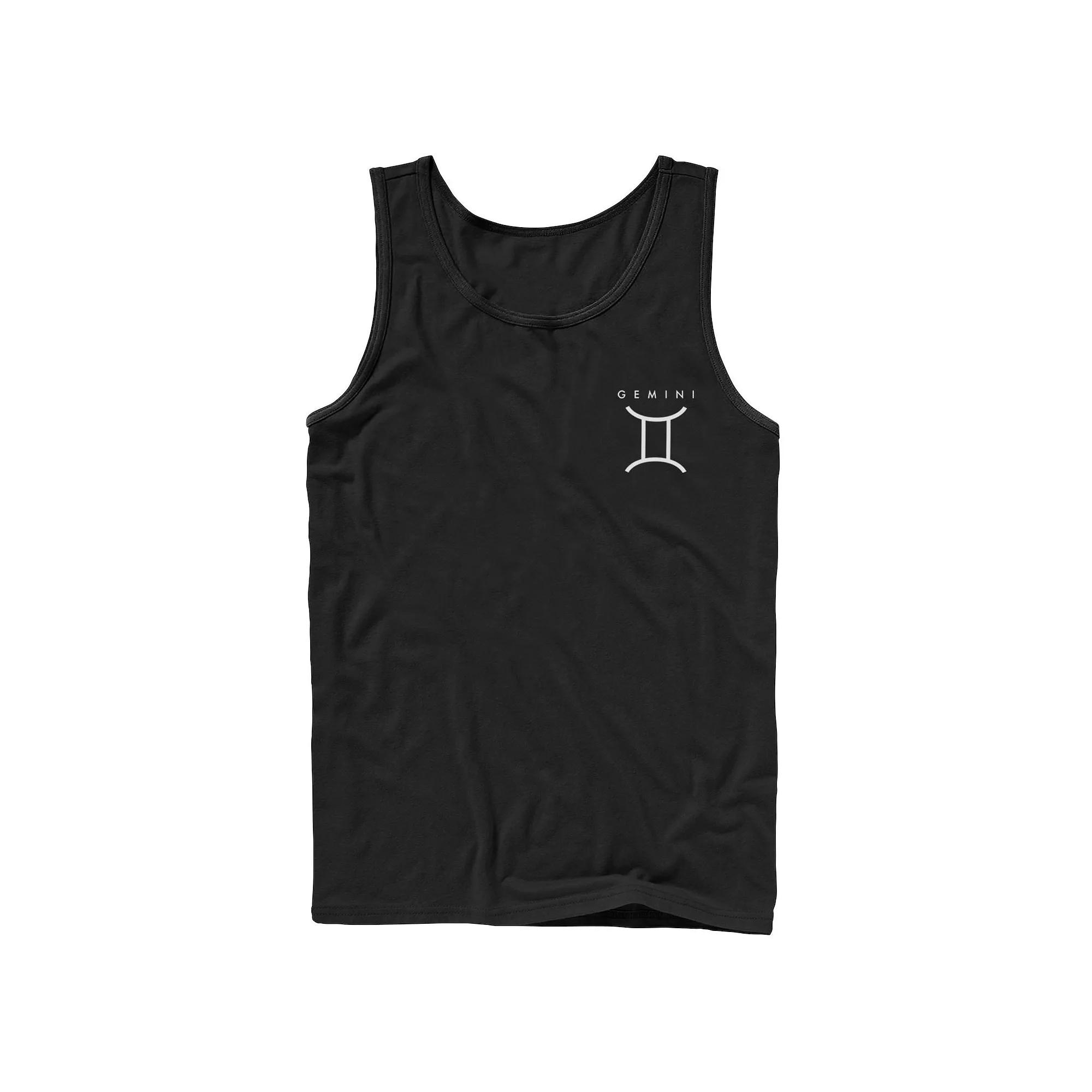 Men's Gemini Sign Left Chest Logo Tank Top,  Product Image