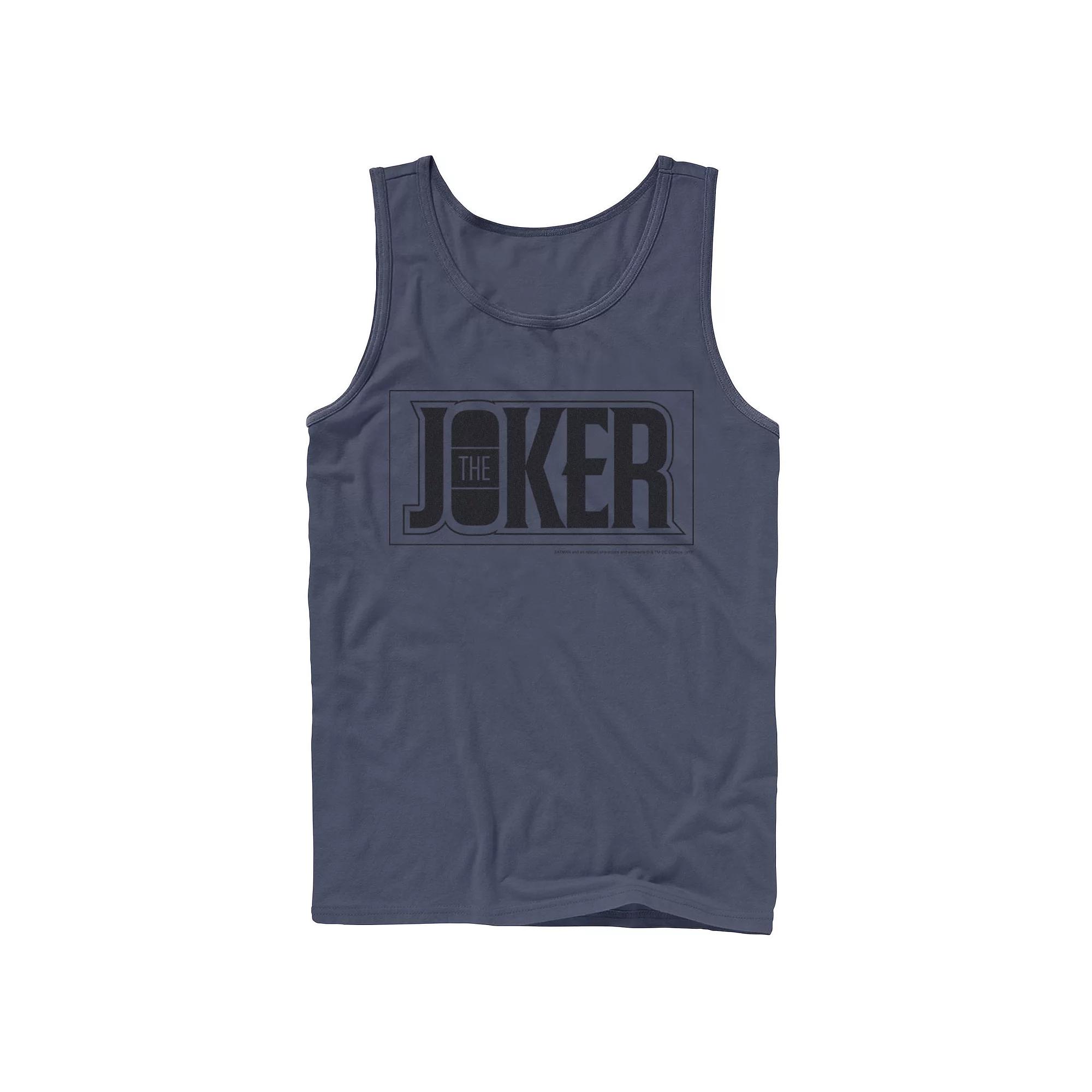 Men's DC Comics Catwoman Pink Retro Text Tank Top,  Product Image