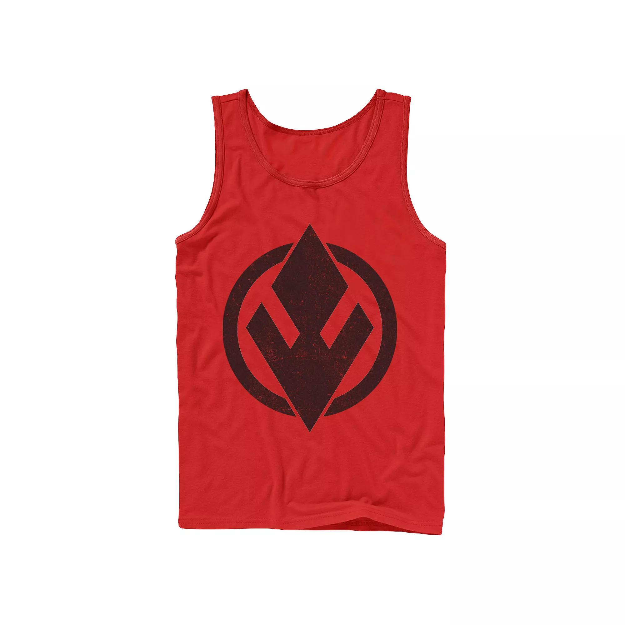 Disney's Mickey Mouse Men's Silhouette Left Chest Tank Top,  Product Image