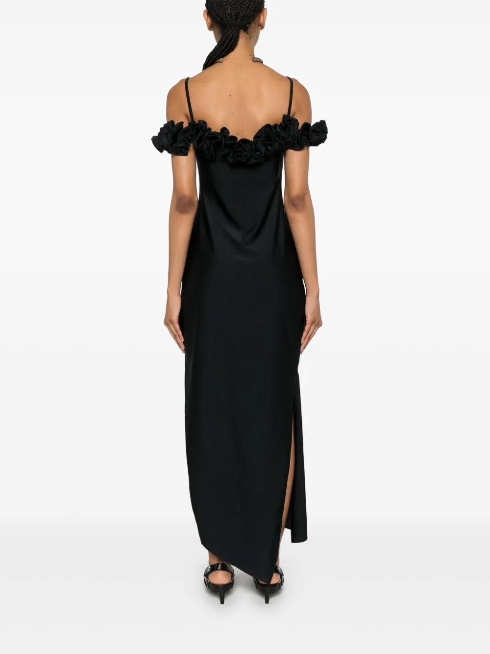 ruffle-detail maxi dress Product Image