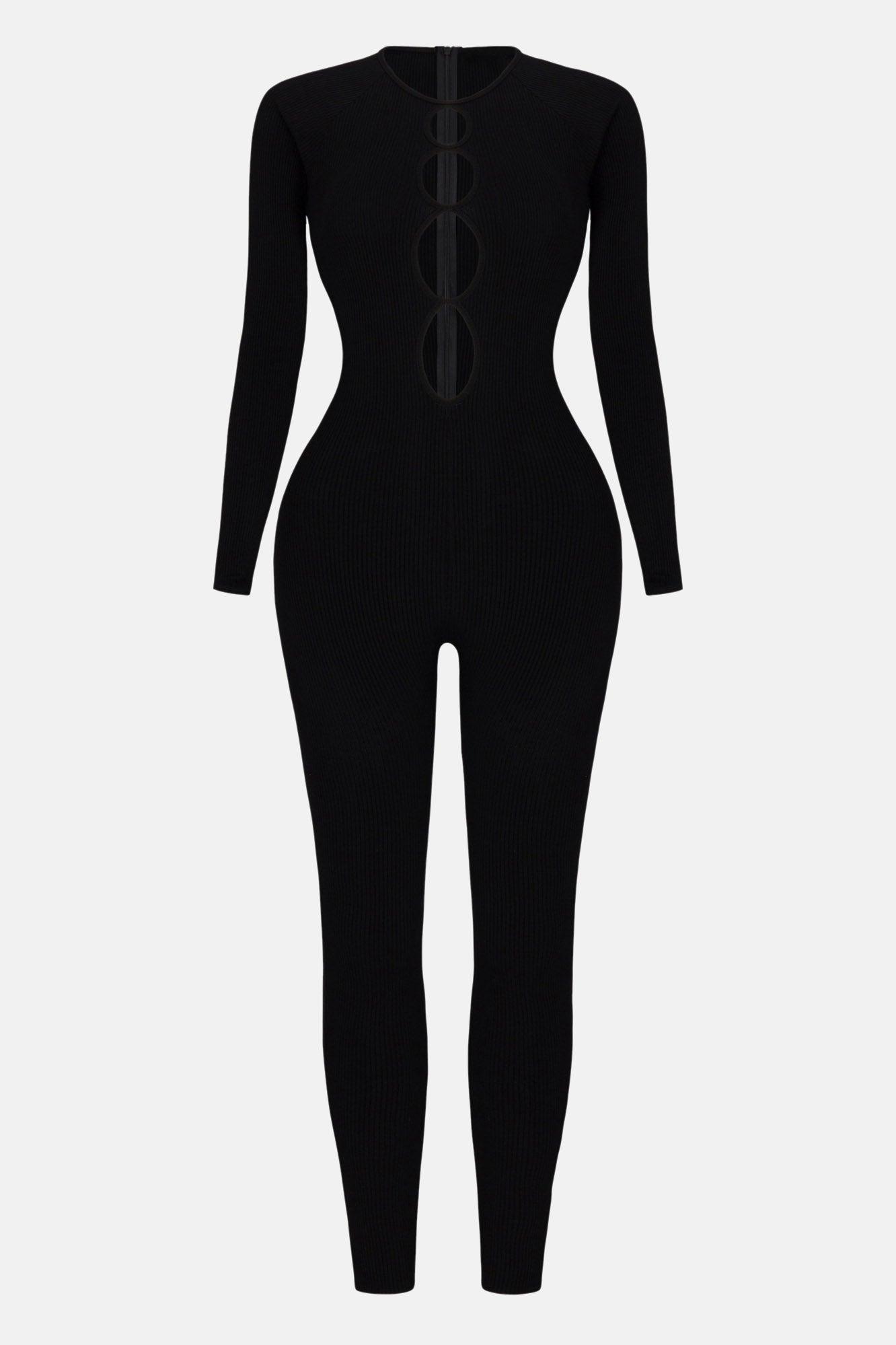 Maribel Snatched Jumpsuit - Chocolate Product Image