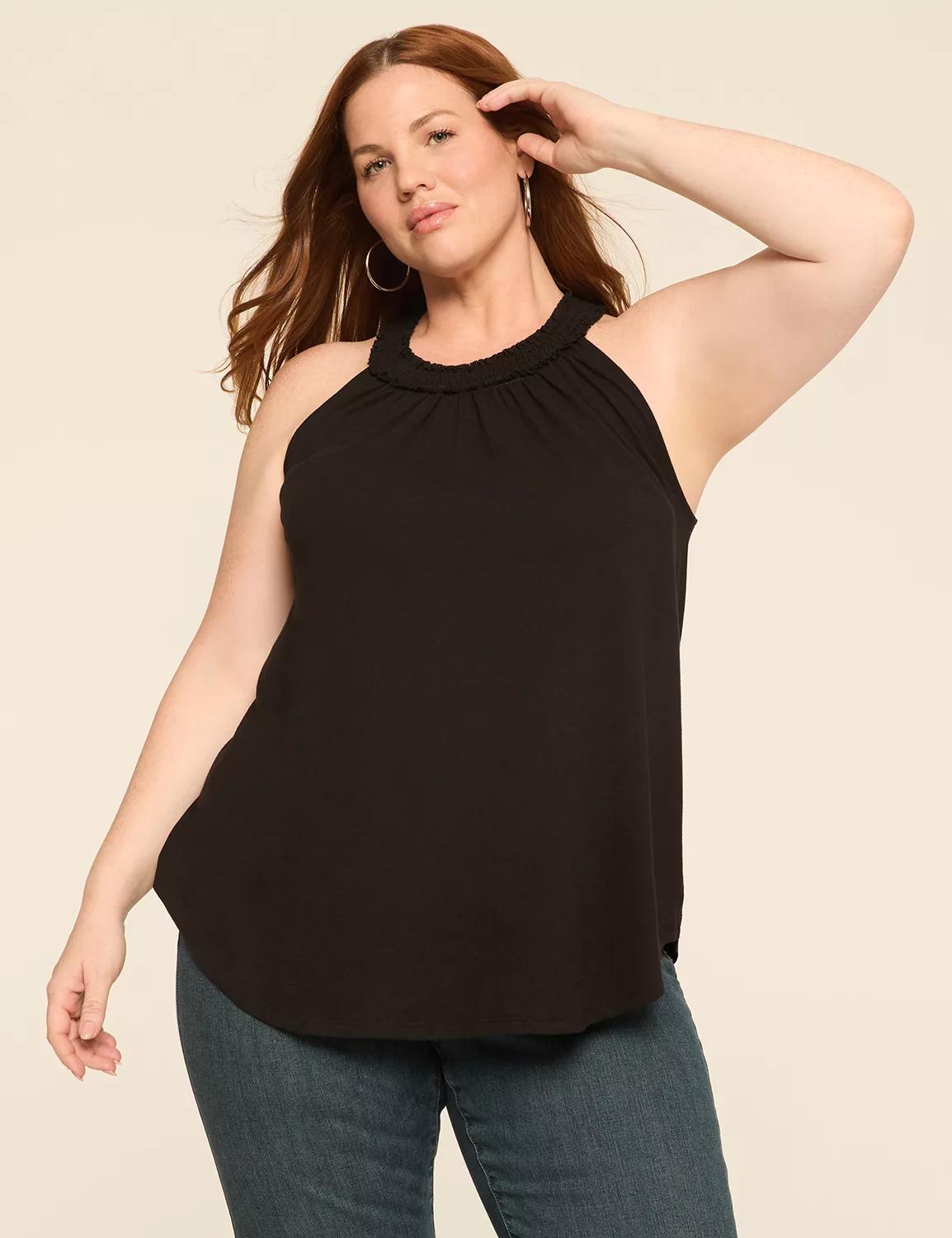 Smocked Halter Top Product Image