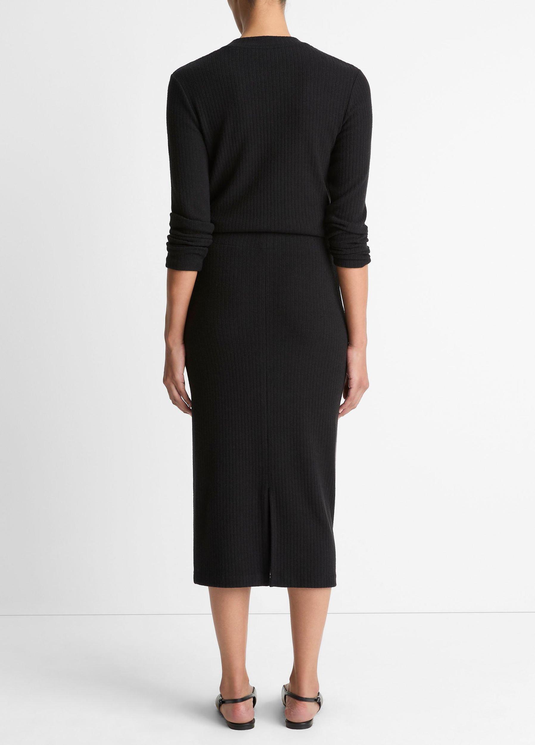 Cozy Rib Midi Skirt Product Image