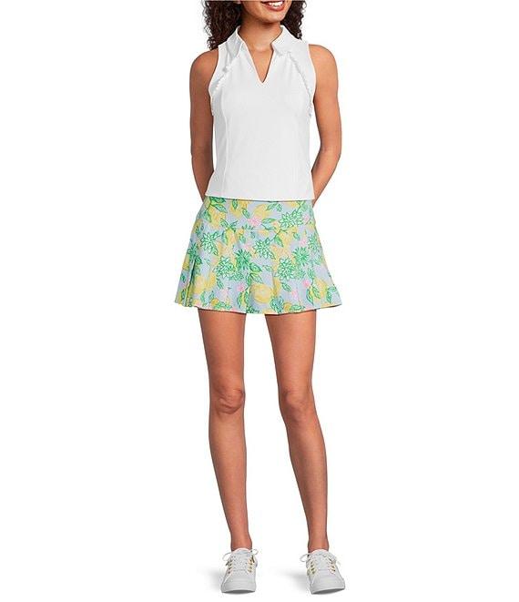 Lilly Pulitzer Annora Powerstretch Make Lemonade Fruit Print Pull-on Skort Product Image