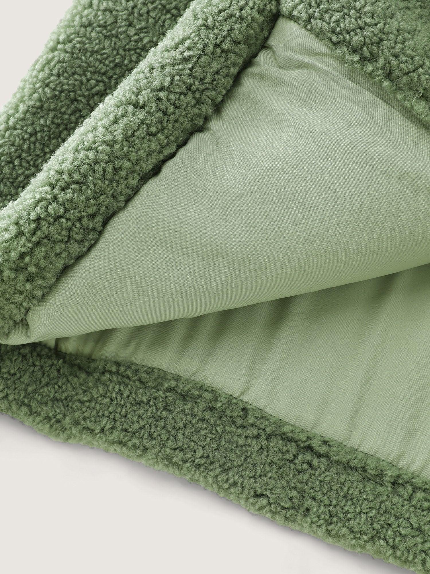 Warm & Cozy Textured Pockets Vest Female Product Image