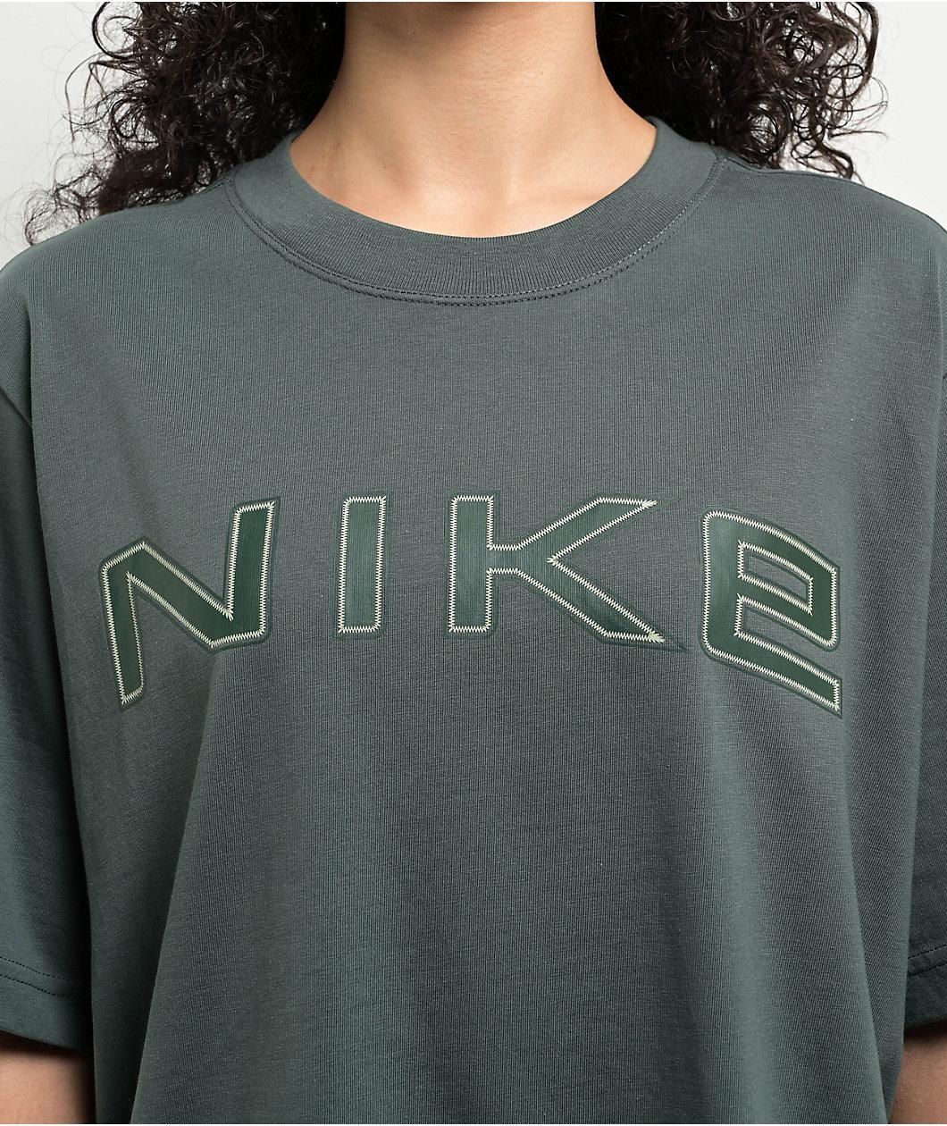 Nike Sportswear Phoenix Vintage Green T-Shirt Product Image