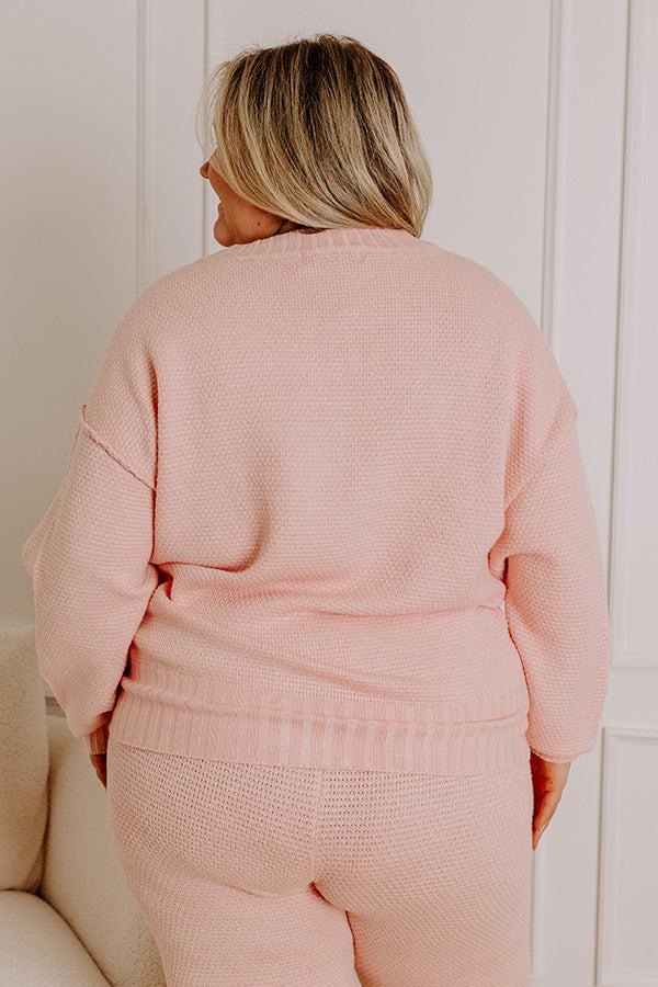 Chic Comfort Knit Sweater Curves Product Image