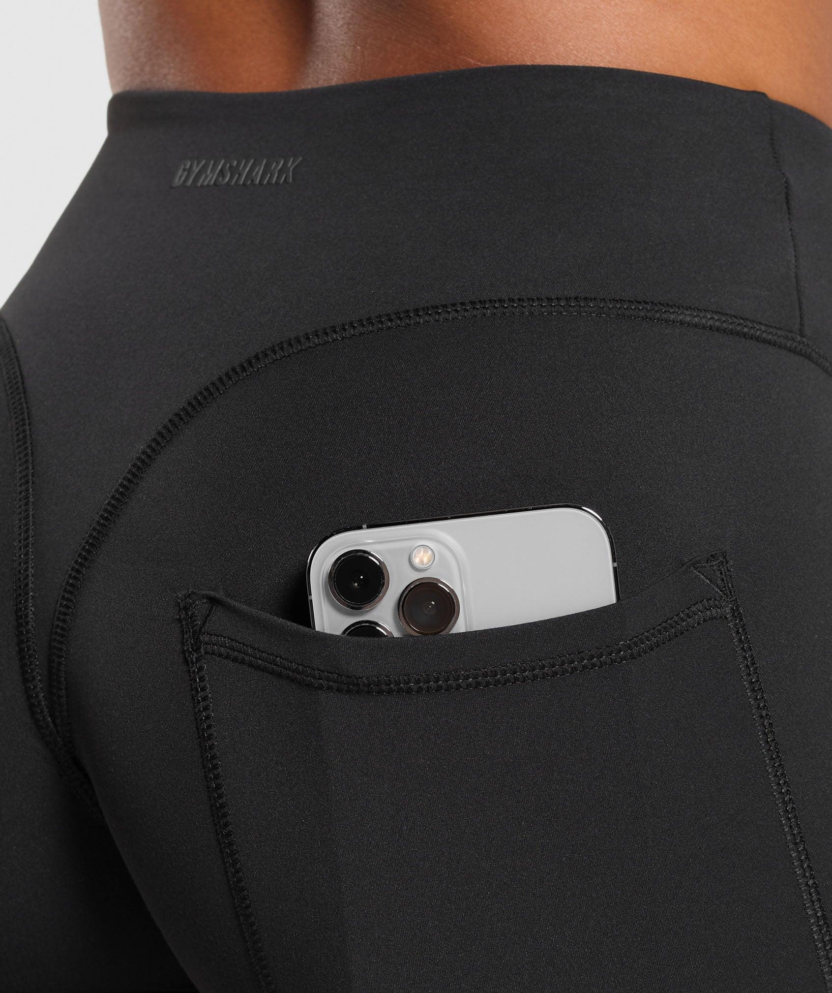 Gymshark Superset Pocket Shorts - Black Female Product Image