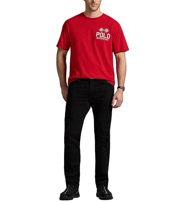 Polo Ralph Lauren Big & Tall Motorsport Graphic Slub Jersey Short Sleeve T-Shirt Product Image