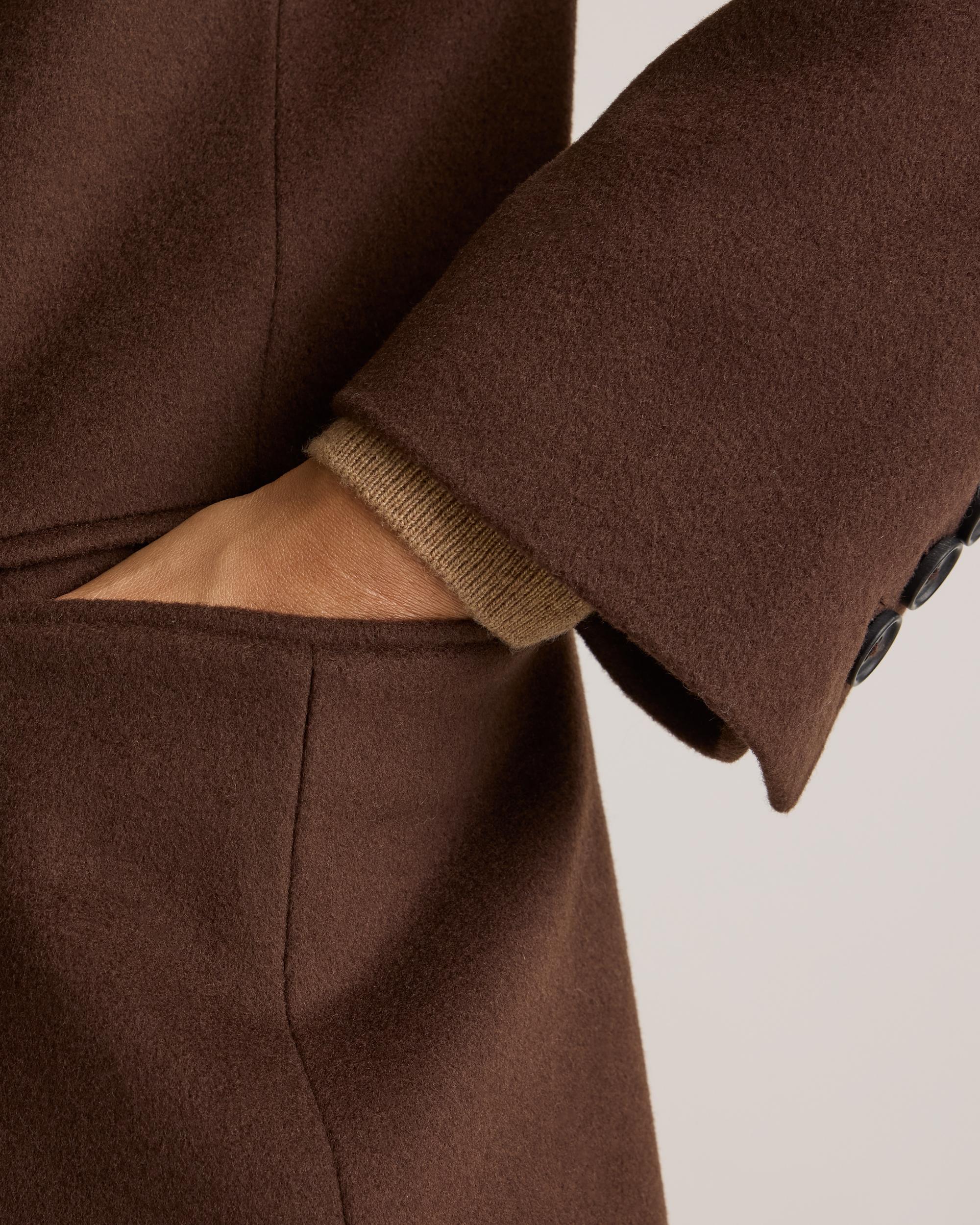 Quince | Women's Italian Wool Double-Breasted Coat Wool/Nylon Product Image