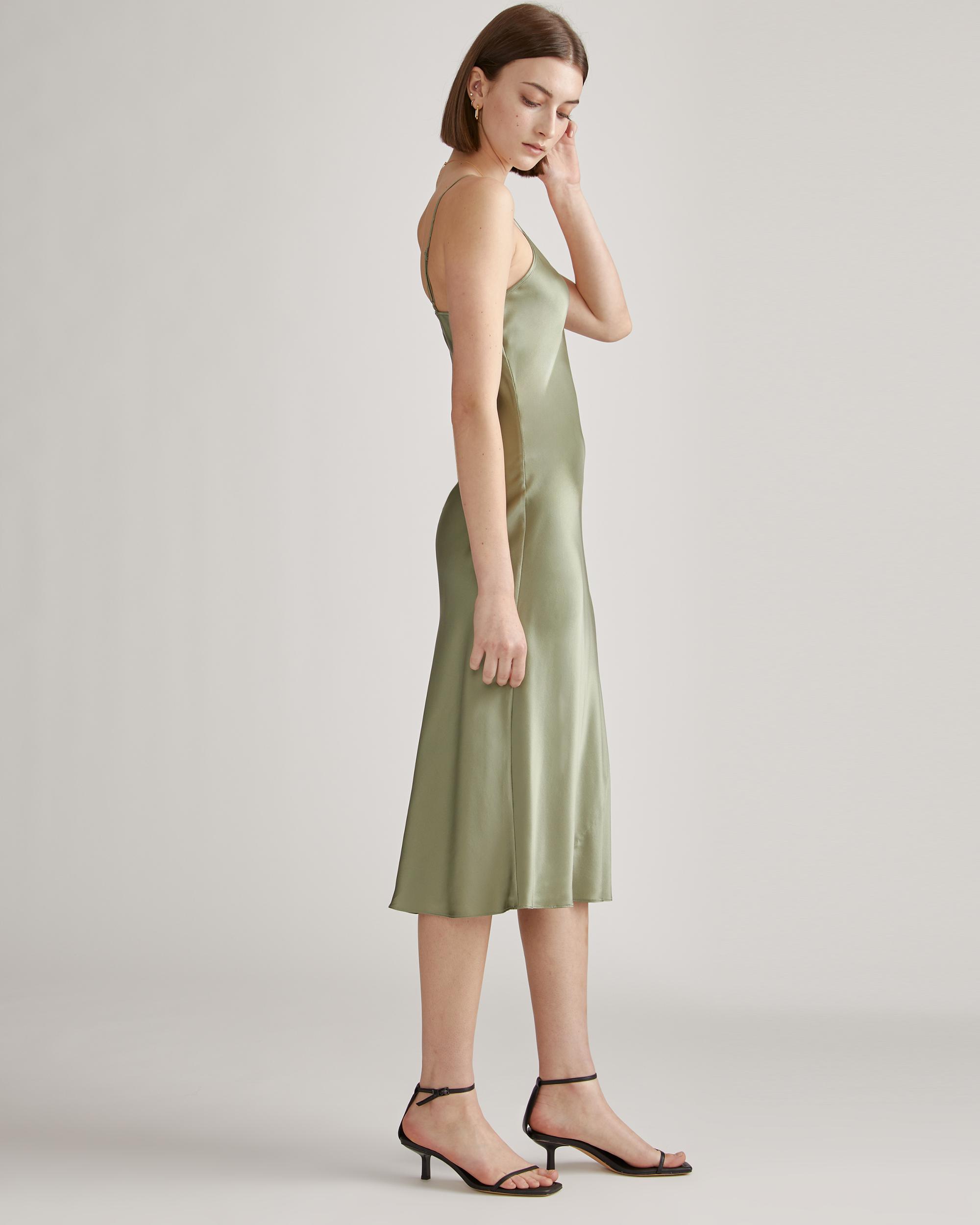 Quince | Women's Slip Dress Size XS, Silk Product Image