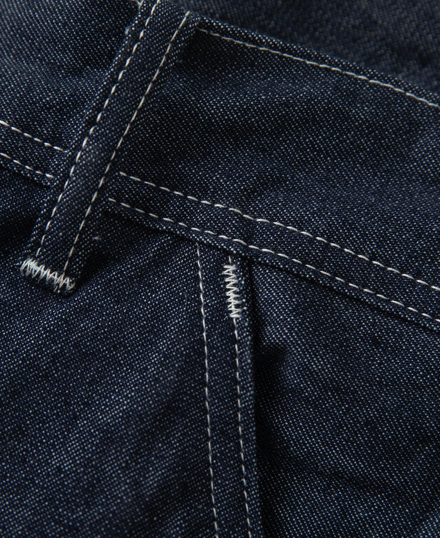 1950s Indigo Denim Painter Pants Product Image