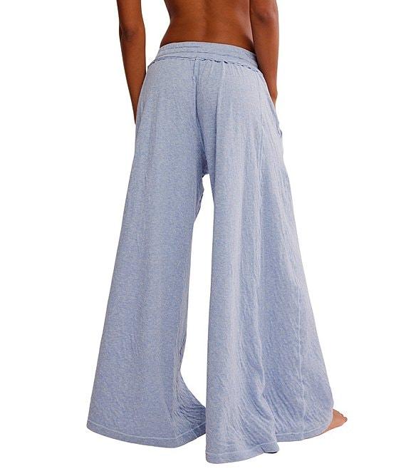 Free People Wait A Minute Wide Leg Lounge Pants Product Image
