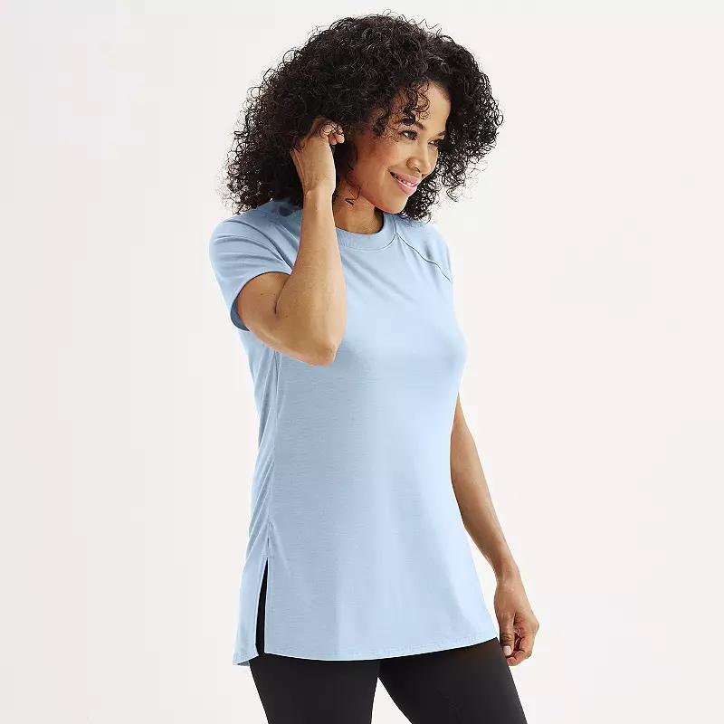 Women's Tek Gear® Essential Short Sleeve Tunic Tee,  Product Image