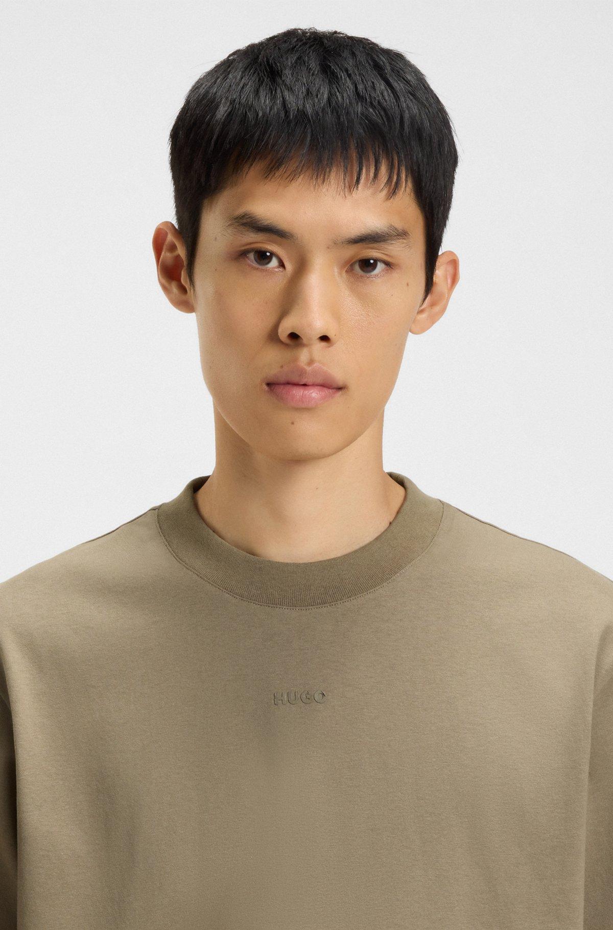 Relaxed-fit T-shirt in cotton with logo print Product Image