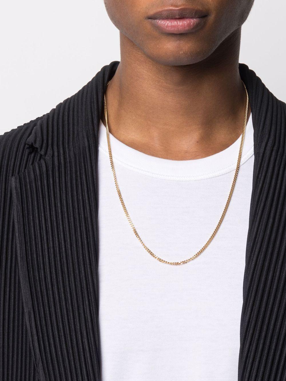 M curb chain necklace Product Image
