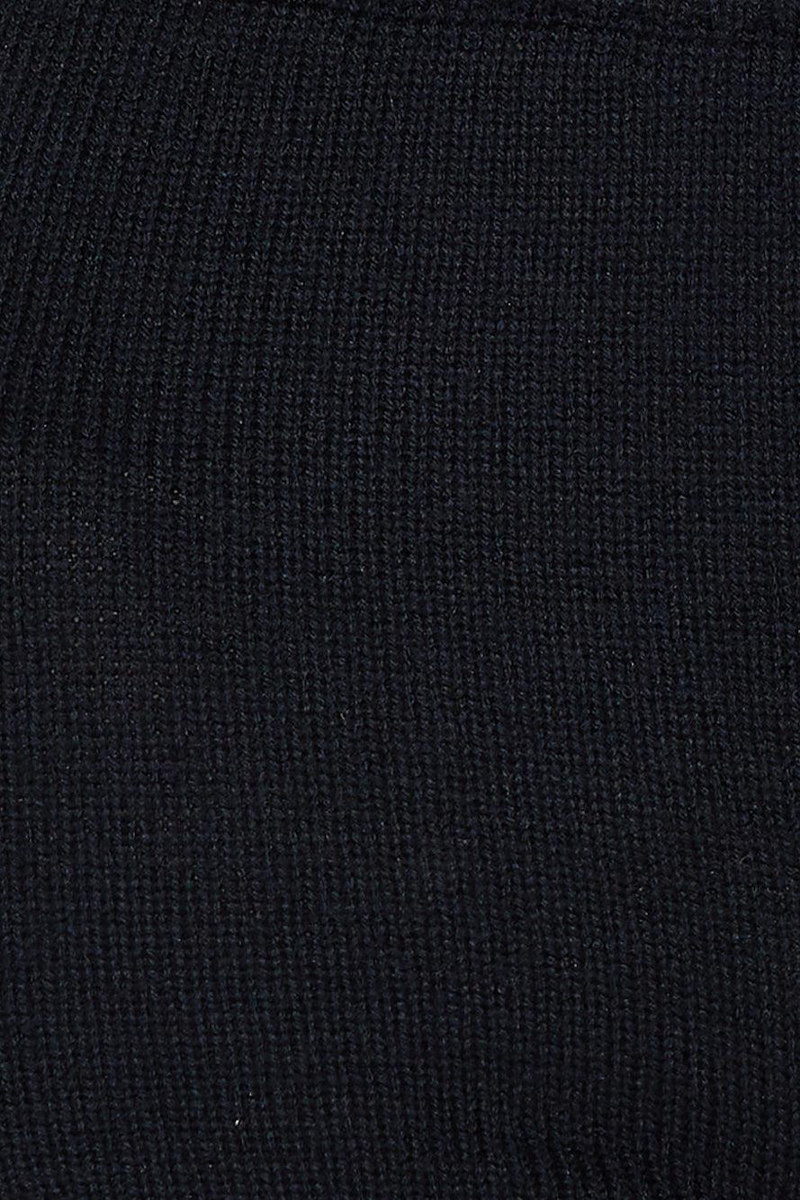 Nights Of Love Ribbed Top Black Product Image