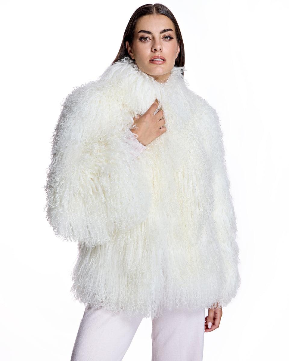 Julia & Stella by Maximilian Tibetan Lamb Jacket Product Image