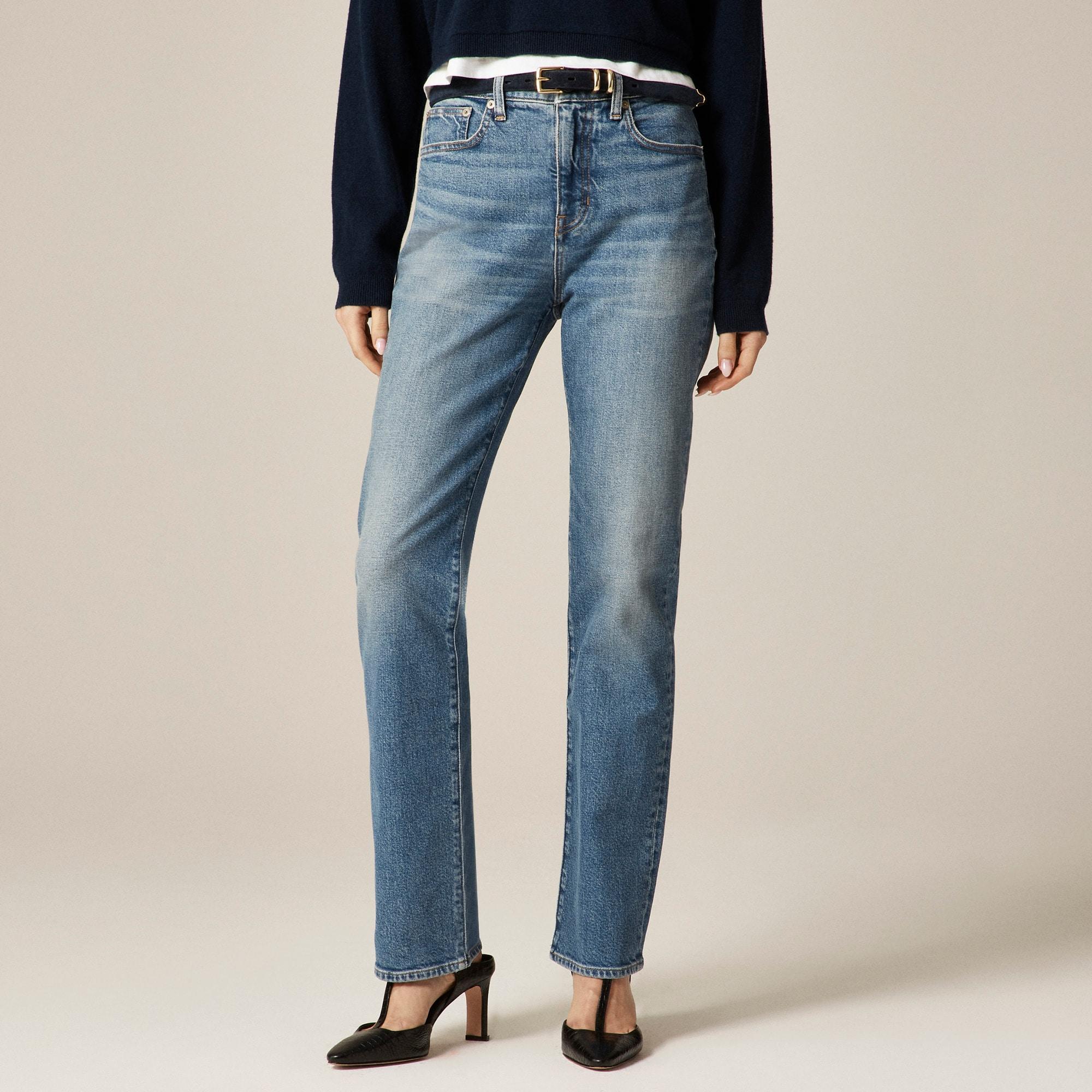 Nipped straight jean Product Image