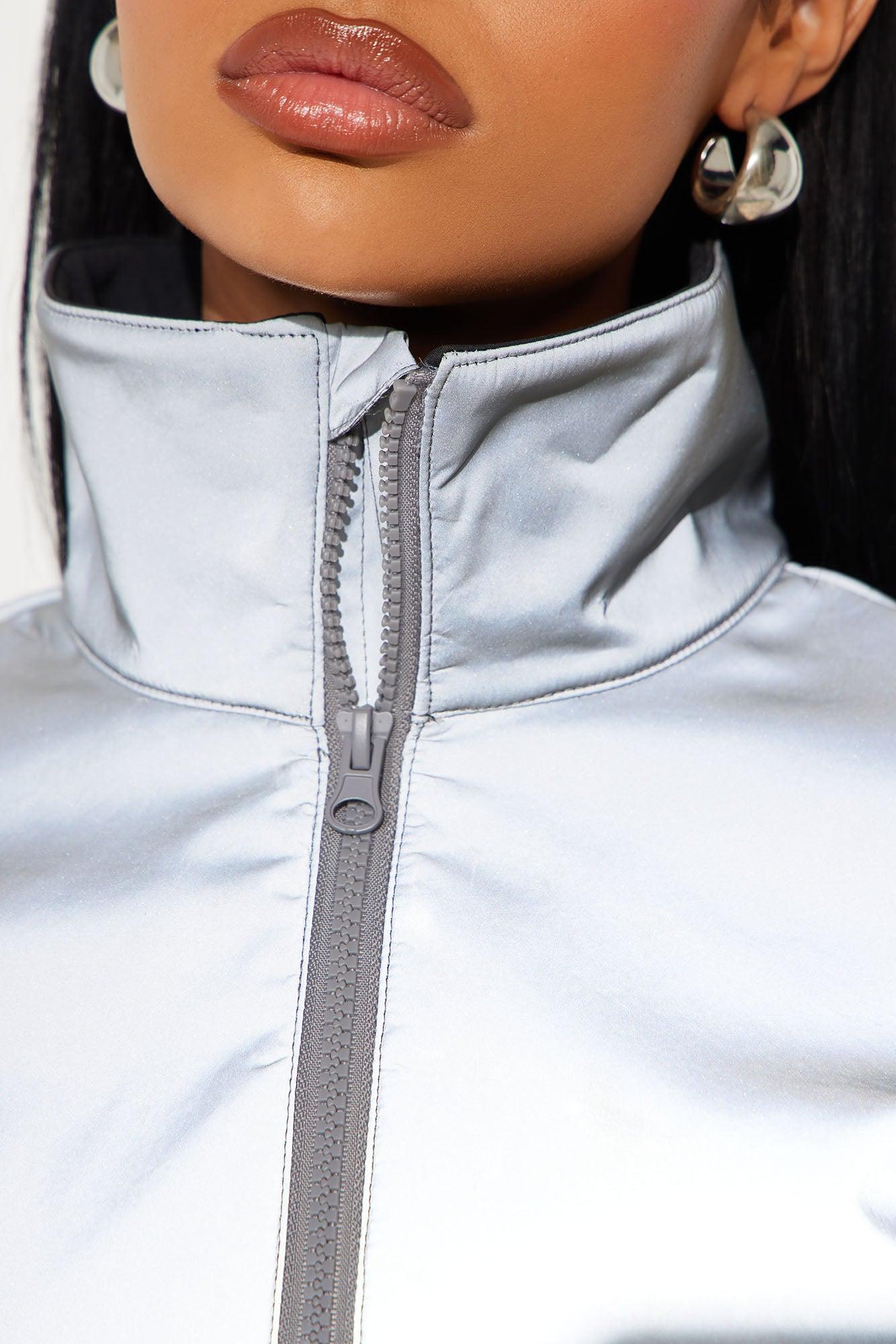 Winter Sports Reflective Ski Jumpsuit - Black Product Image