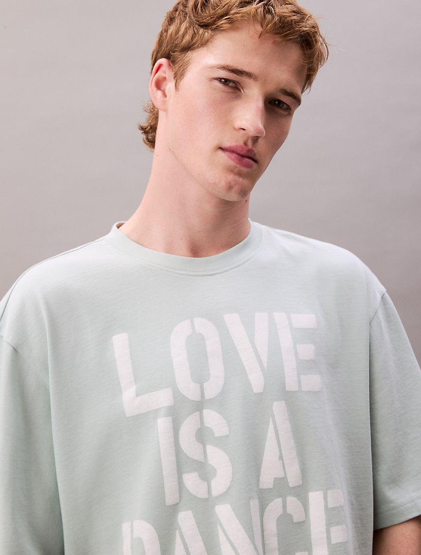 Marc Hundley Pride Love Is A Dance Floor Relaxed T-Shirt Product Image