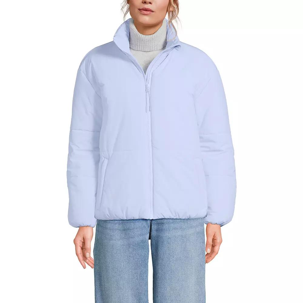 Women's Lands' End Insulated Mockneck Commuter Jacket,  Product Image