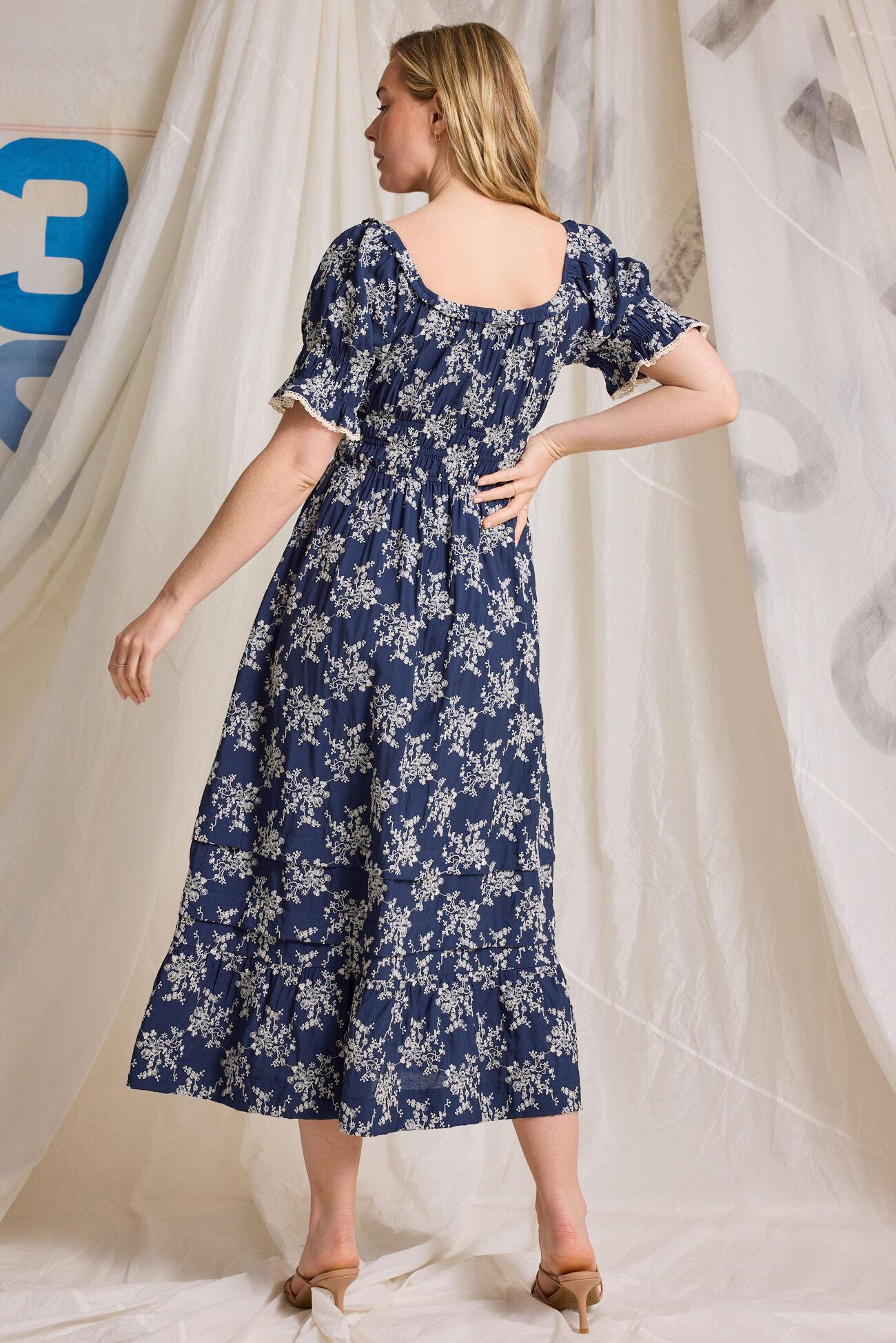 Aura Floral Maxi Dress Product Image