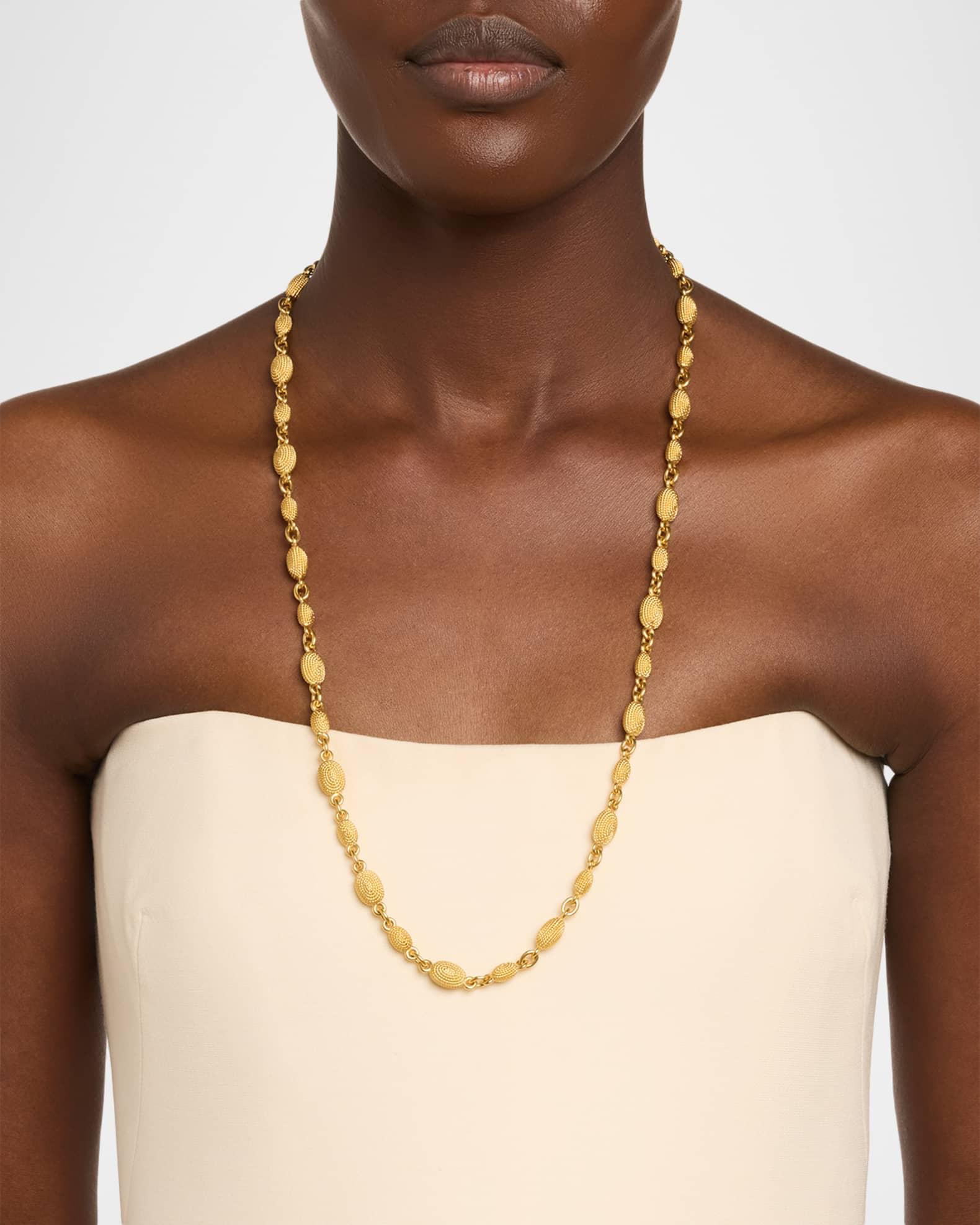 Brass Lariat Necklace Product Image