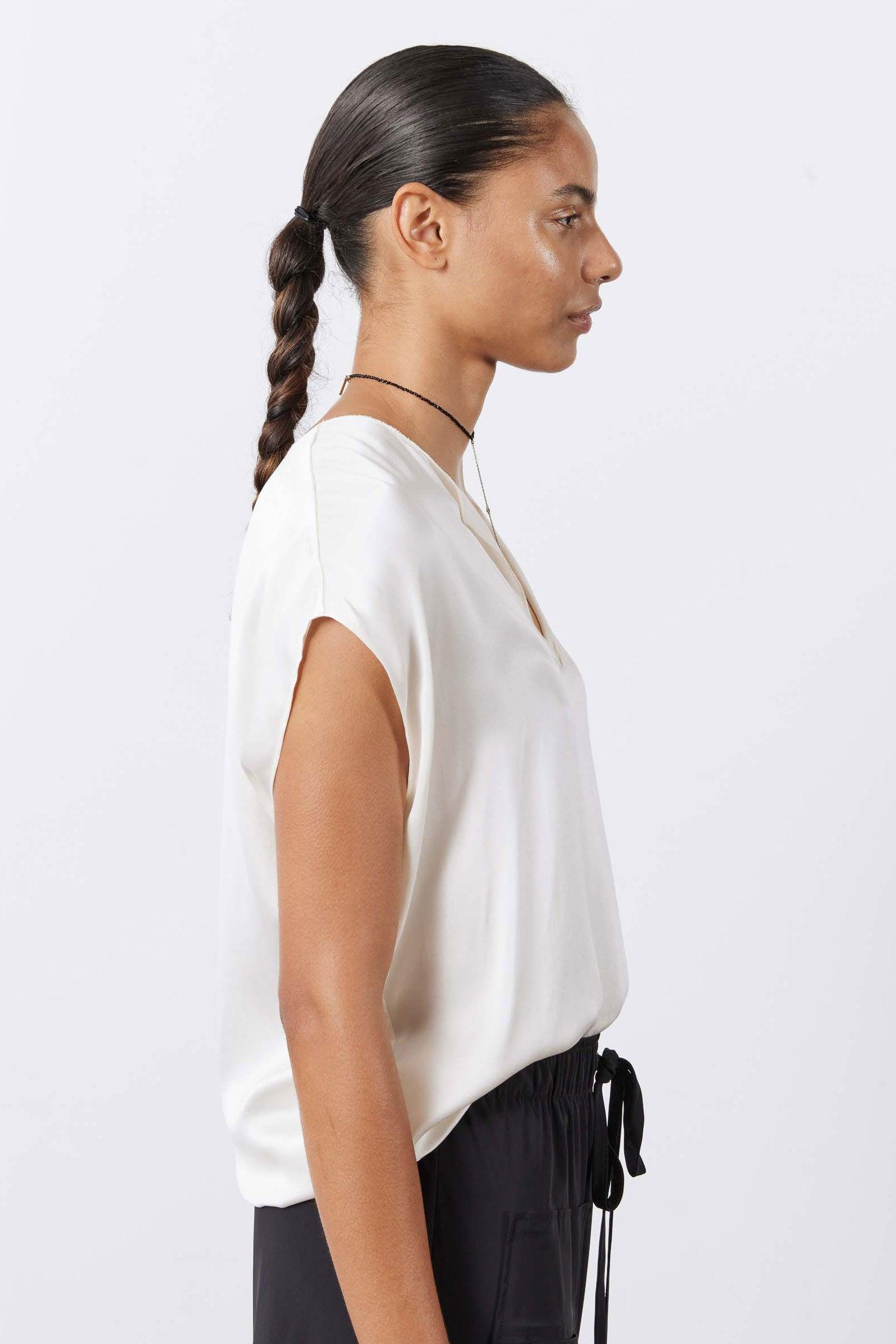 The All Day Washable Silk Top Product Image