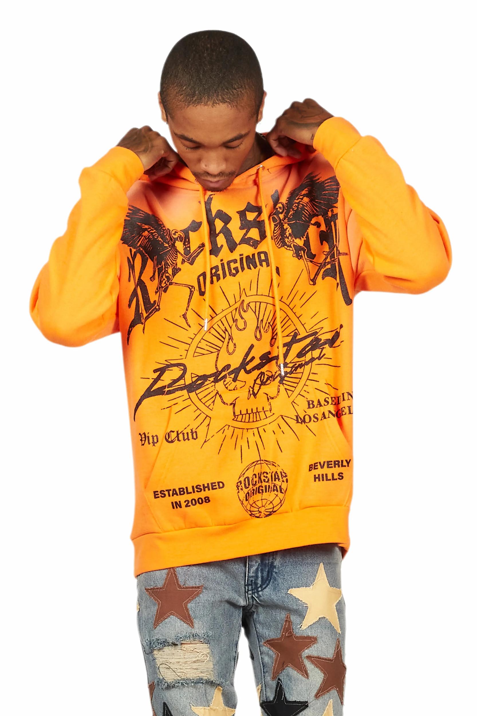 Tally Orange Graphic Hoodie Male Product Image
